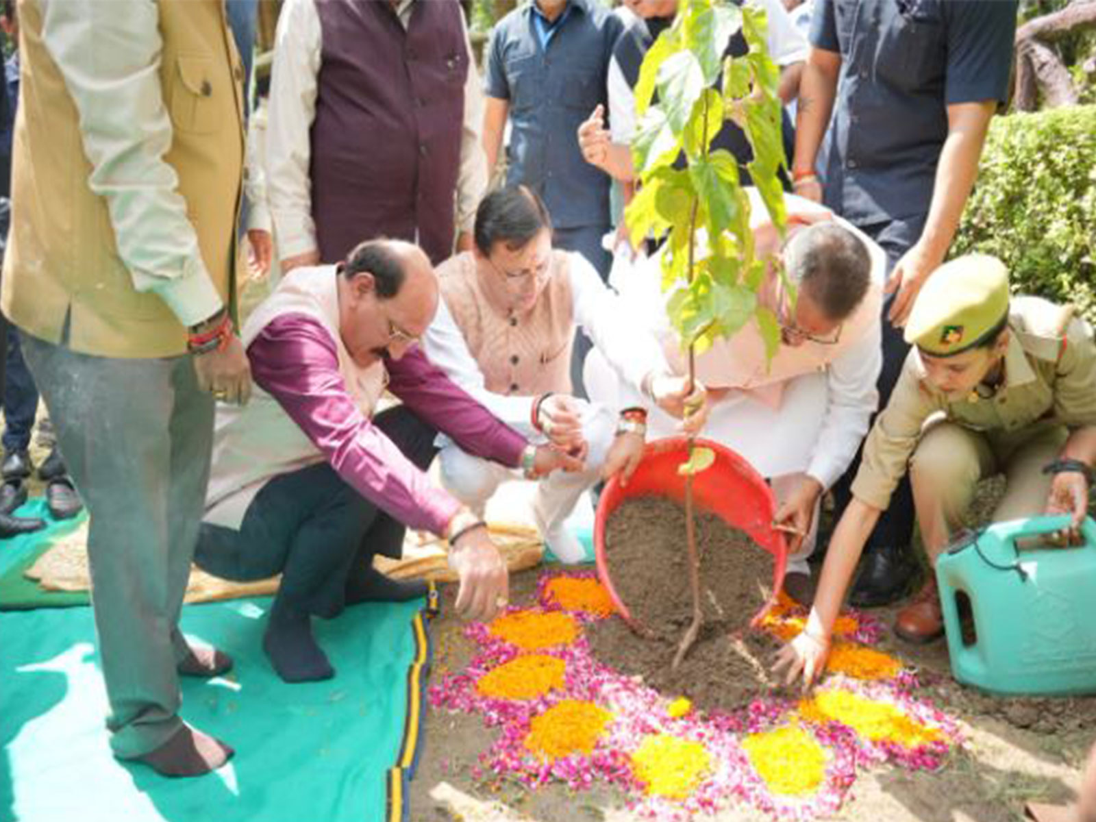 Uttarakhand CM Pushkar Dhami inaugurates Wildlife Week (Photo/ANI)