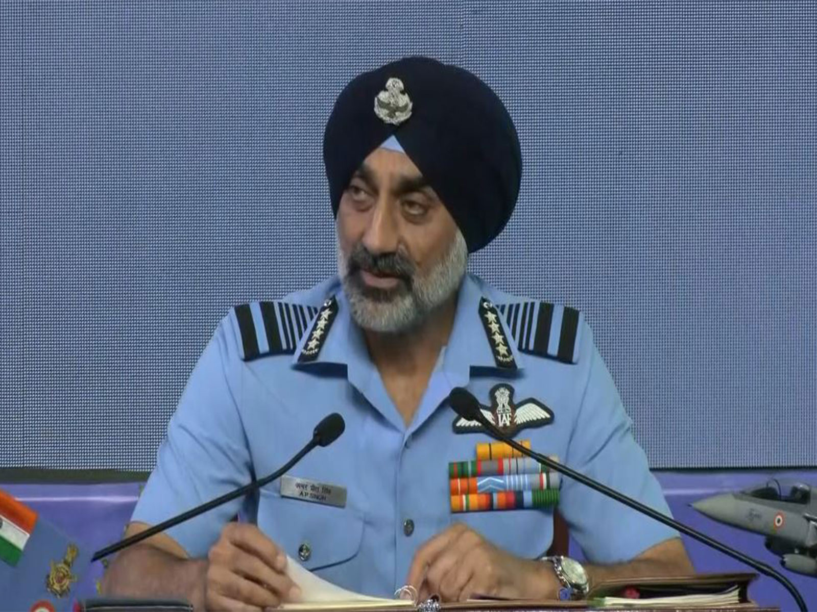 Chief of the Air Staff, Air Chief Marshal Amar Preet Singh (Photo/ANI)