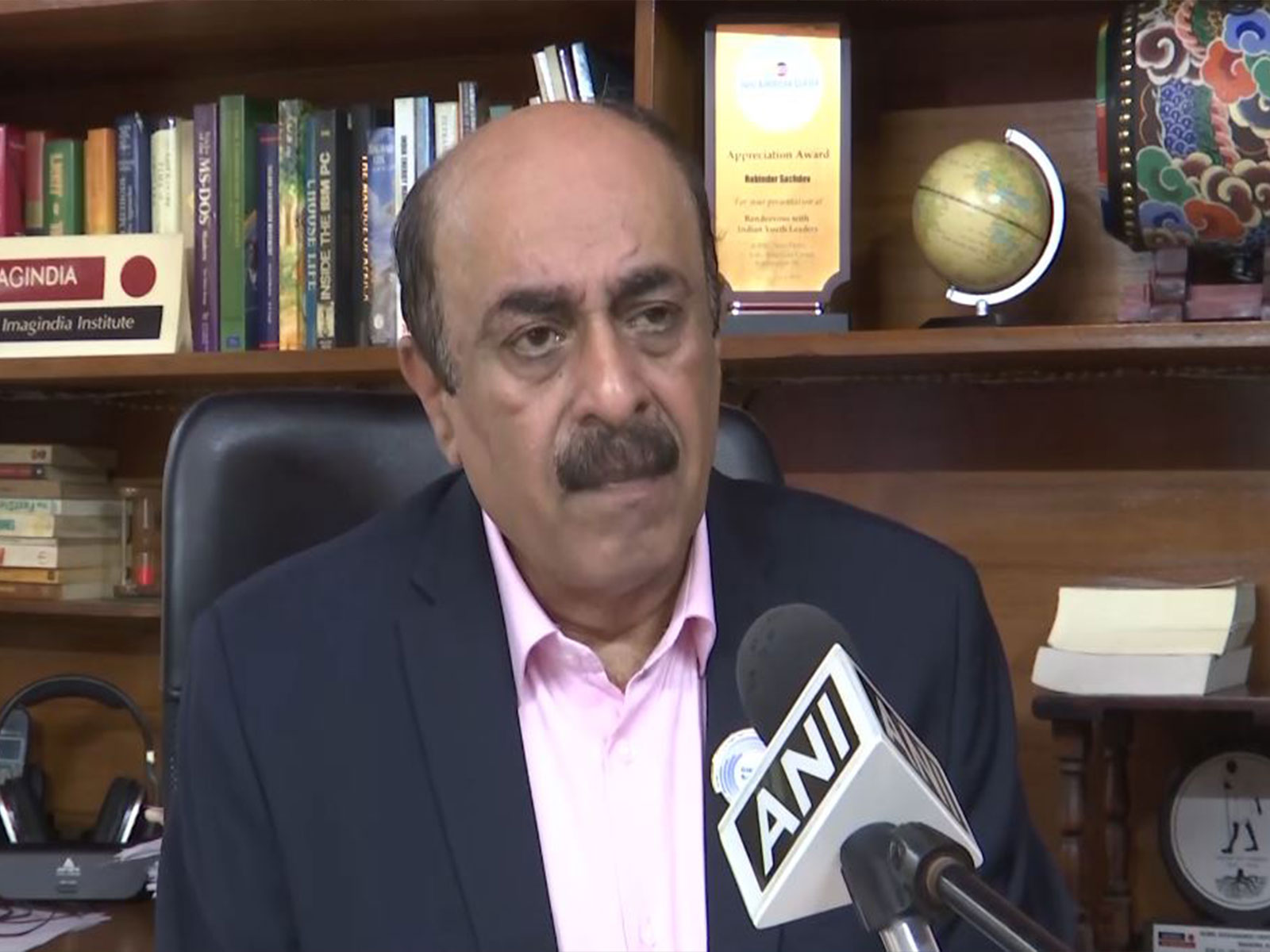  Foreign affairs expert Robinder Sachdev  (Photo/ANI)