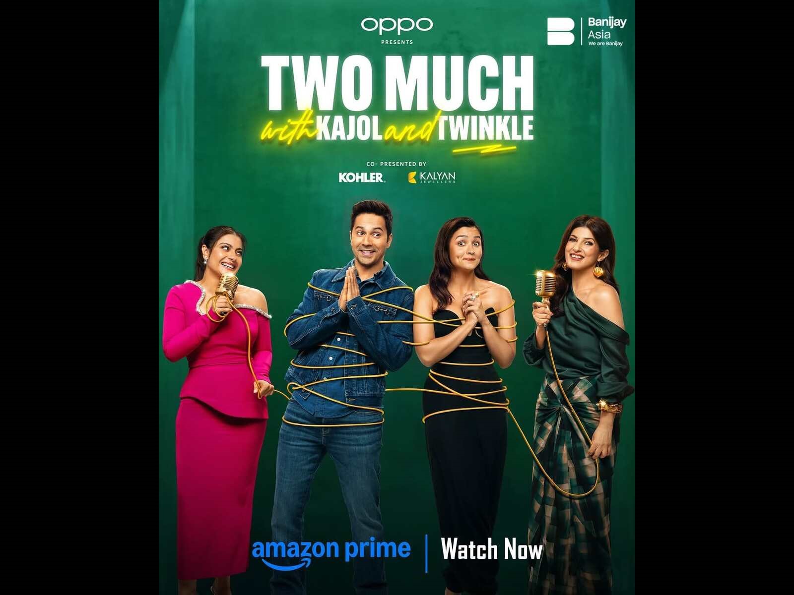 Chaos, Confessions & Cackles: Alia-Varun Steal the Show on Two Much with Kajol & Twinkle