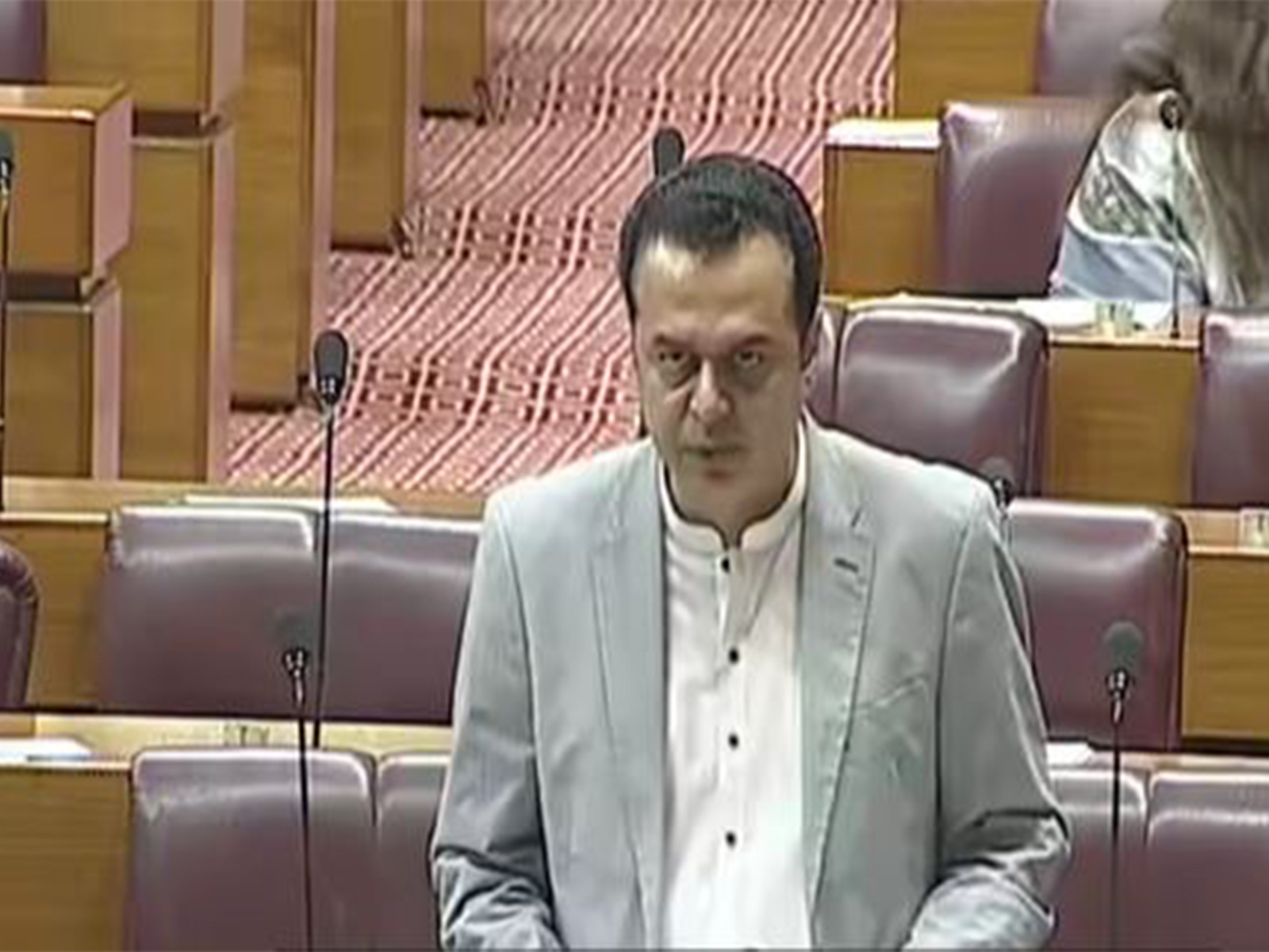 Pakistan Minister of State for Interior Talal Chaudhry (Photo/ National Assembly of Pakistan, Facebook)