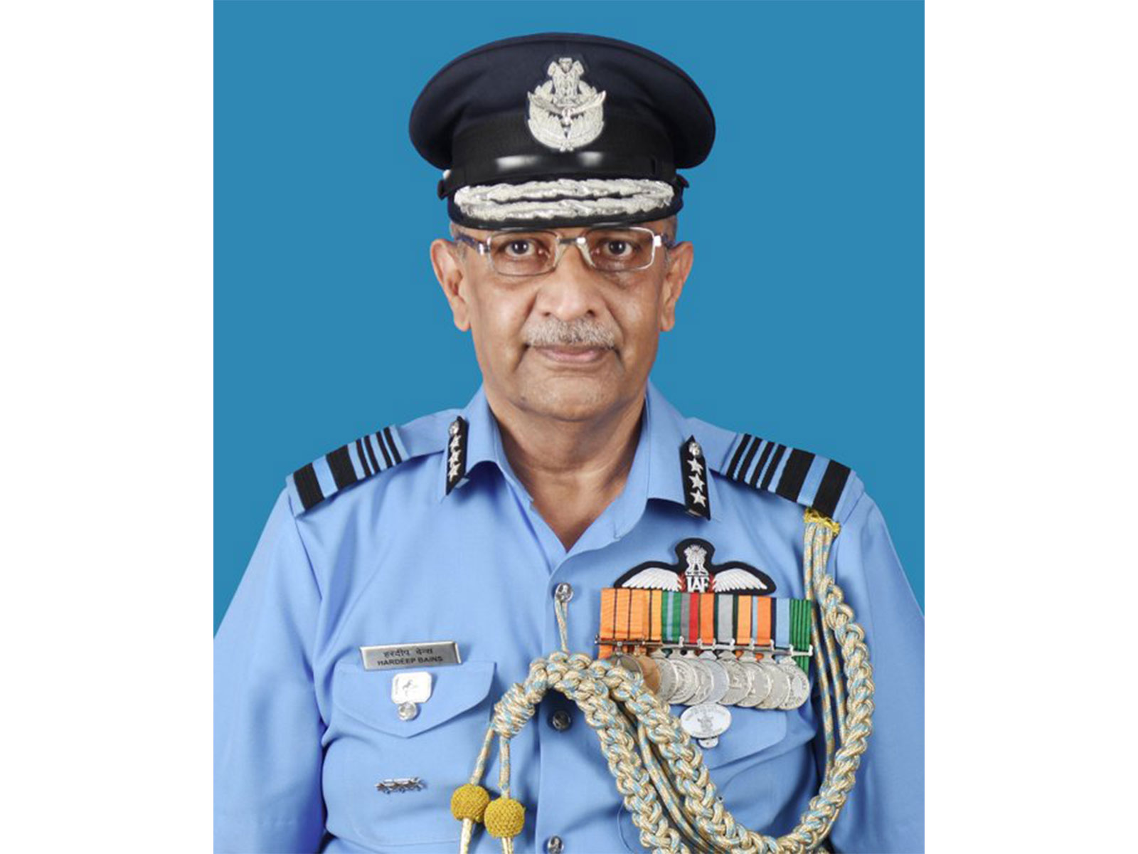 Air Marshal Hardeep Bains (Photo/Ministry of Defence) 