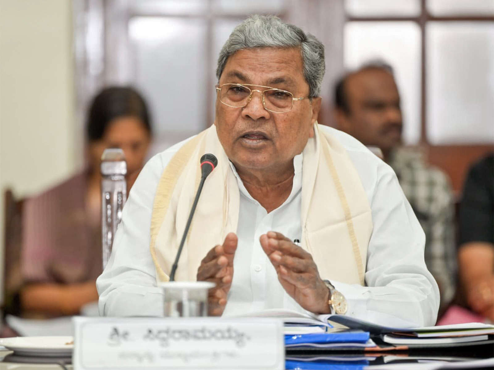 Karnataka Chief Minister Siddaramaiah (Photo/ANI)