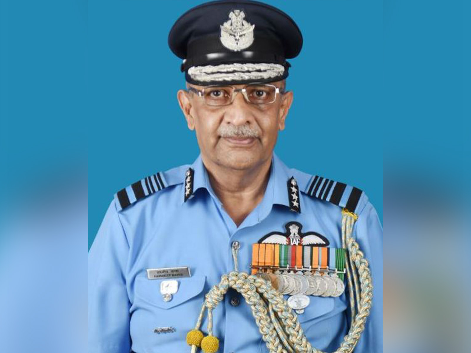 Air Marshal Hardeep Bains (Photo/PIB) 
