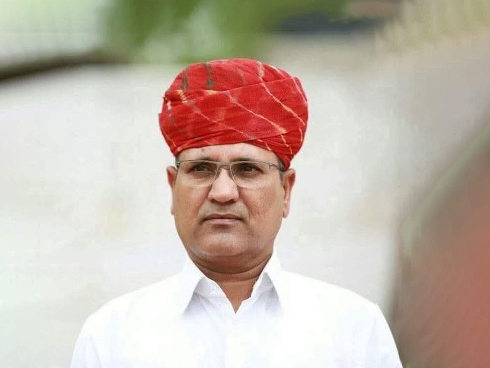 Congress leader and former Bikaner MP Rameshwar Lal Dudi (Photo: Harish Chaudhary Facebook)