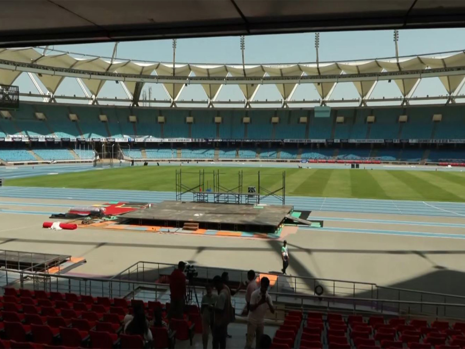 Jawaharlal Nehru Stadium. (File Photo: ANI)