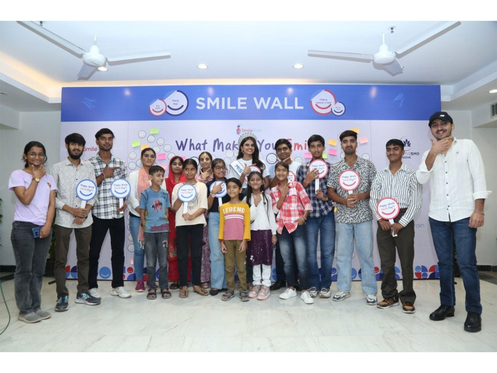 Smile Train India Announces "Smile Wall" to Celebrate World Smile Day®