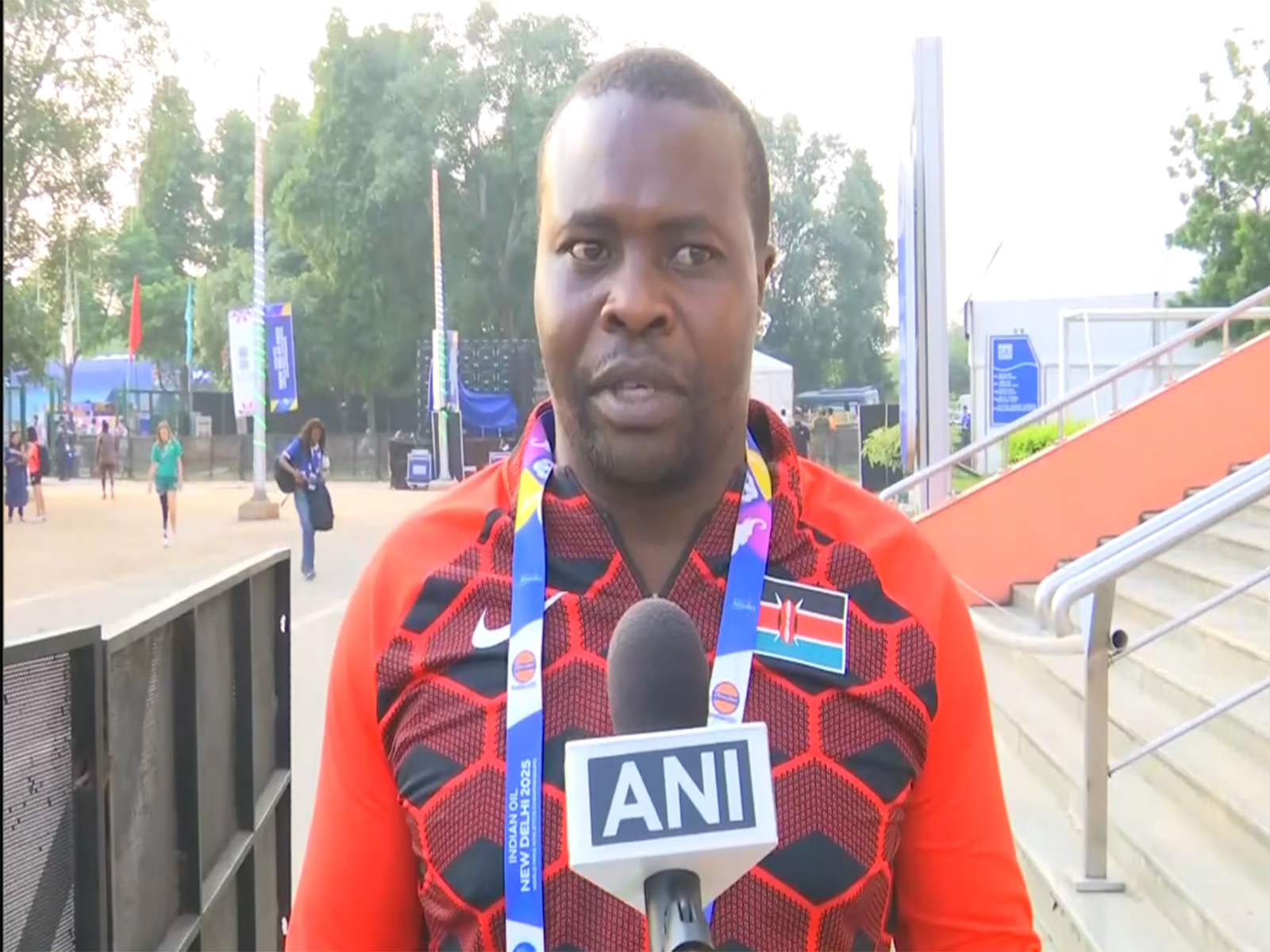 Kenyan sprint coach Dennis Mwanzo (Photo: ANI)