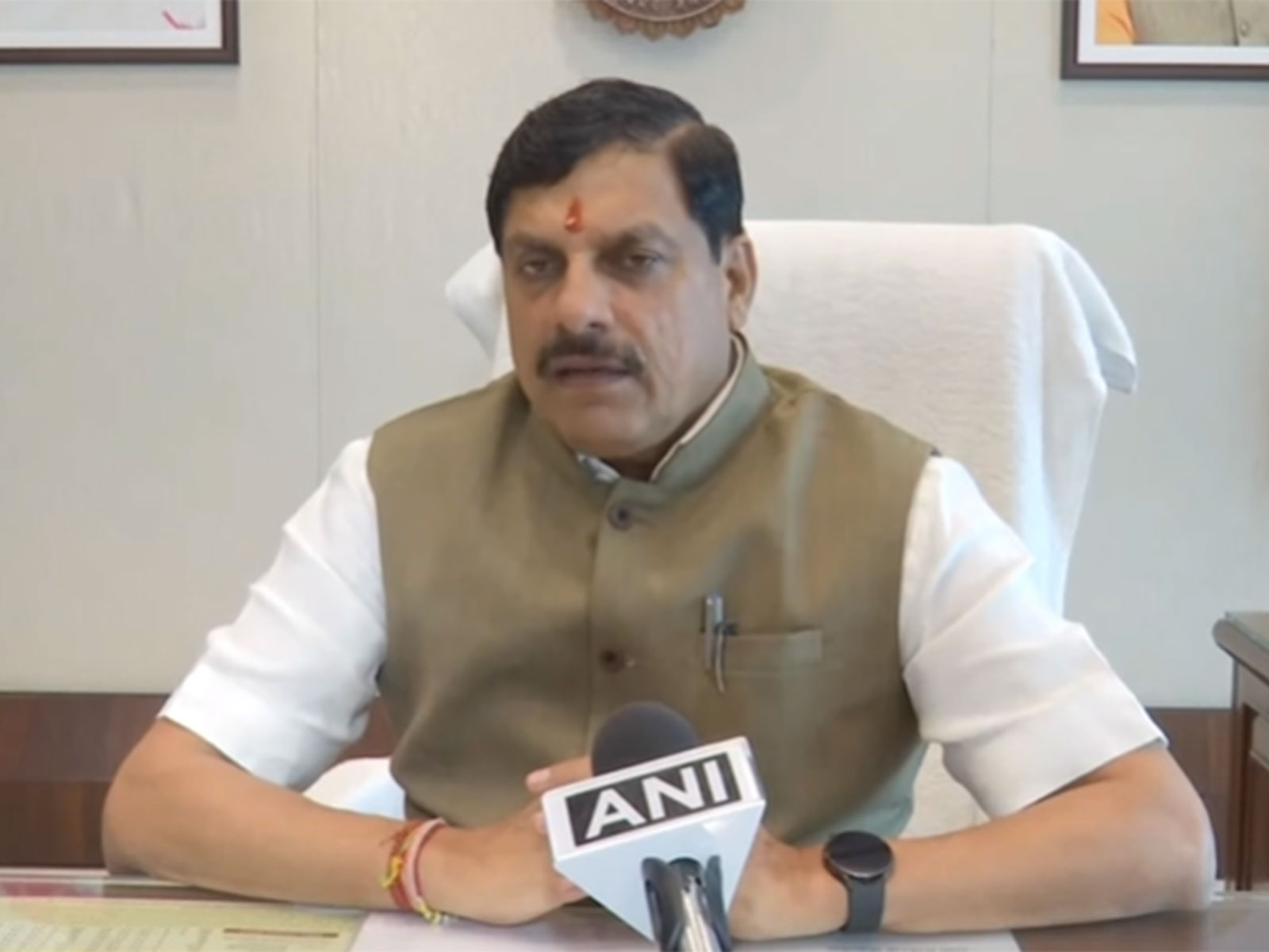 MP CM Mohan Yadav (File Photo/ANI)