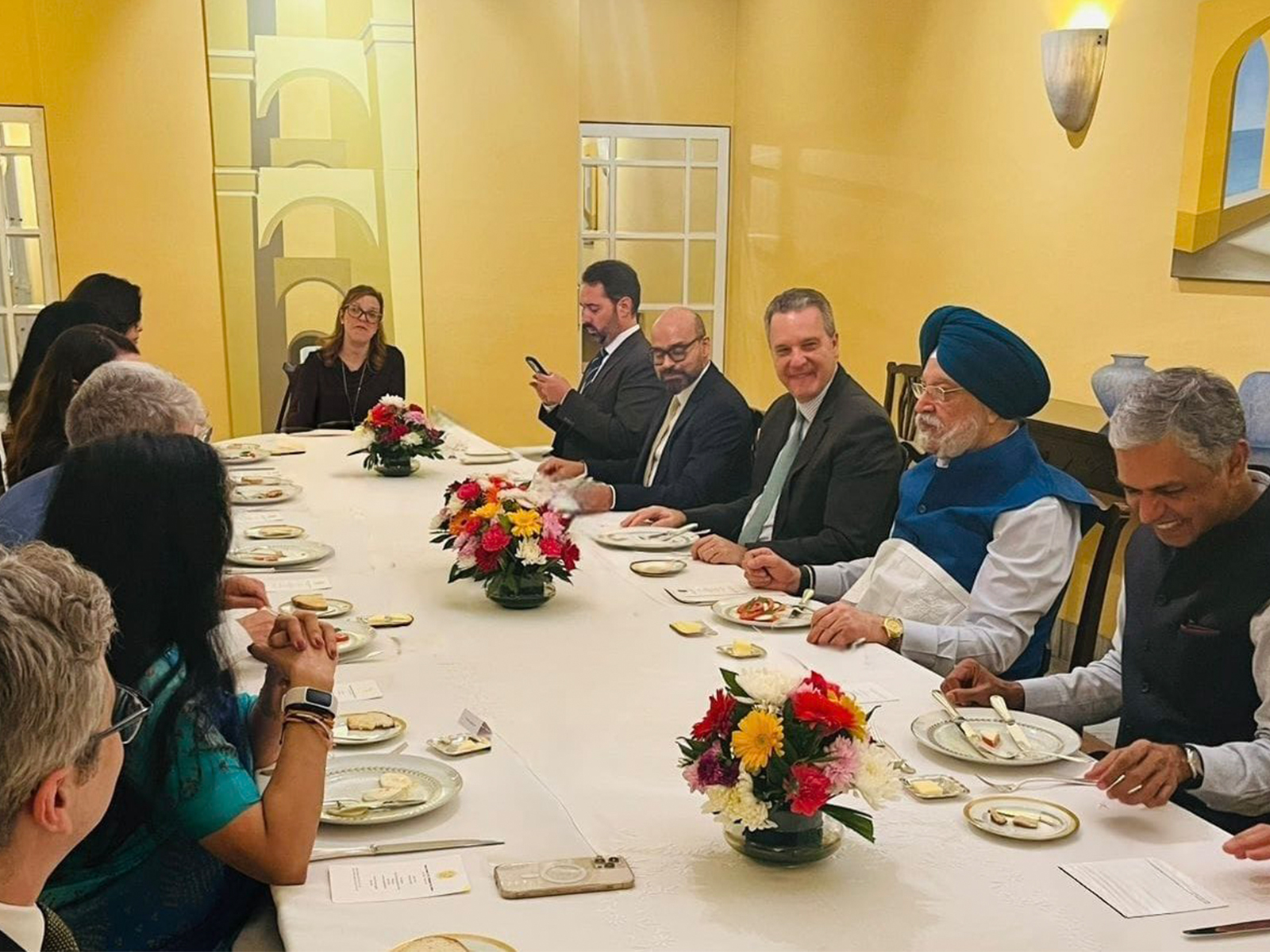 India and Brazilian sides hold talks on investments (Photo/X@HardeepSPuri)
