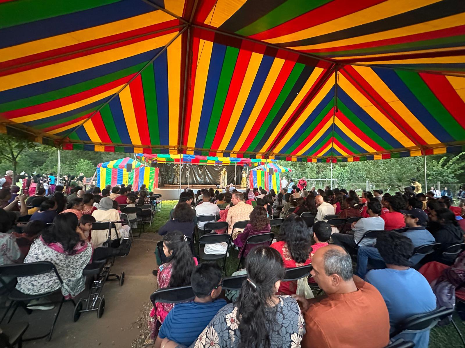 Dussehra celebrations in the US (Photo/ X@/IndianEmbassyUS) 