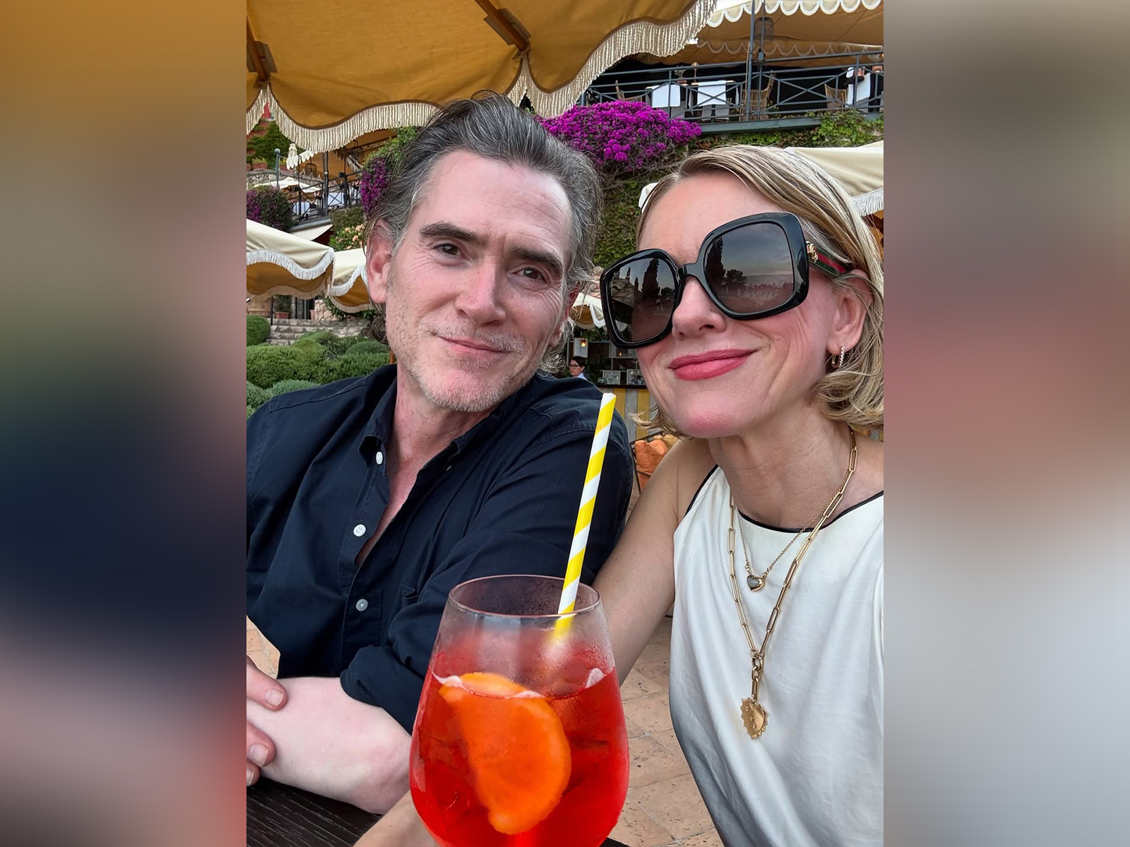  Billy Crudup, Naomi Watts (Image source: Instagram/ @naomiwatts)
