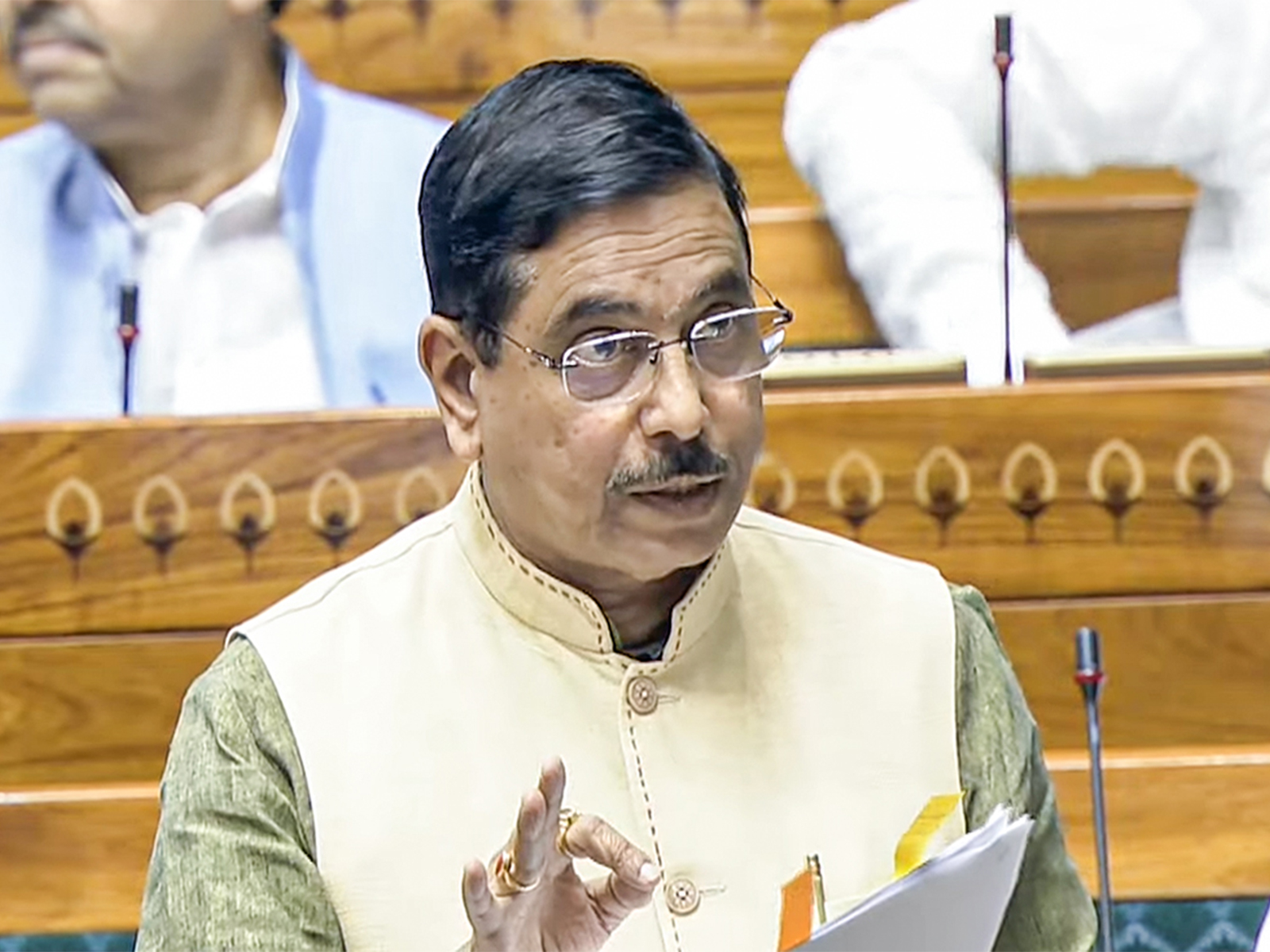 Pralhad Joshi, Union Minister for Consumer Affairs, Food and Public Distribution, and New and Renewable Energy (File Photo/ANI)