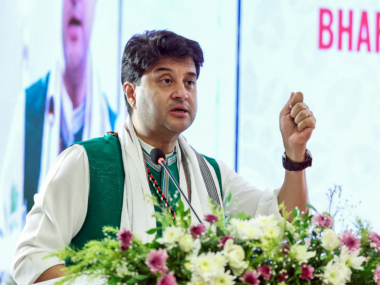 Union Minister for Communications and Development of North Eastern Region Jyotiraditya M. Scindia (File Photo/ANI)