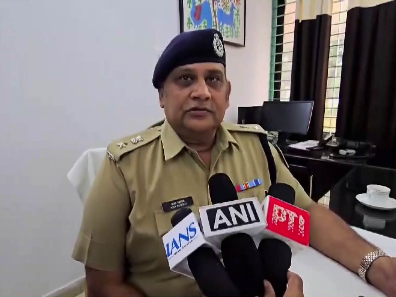 Superintendent of Police, Ajay Pandey (Photo/ANI) 