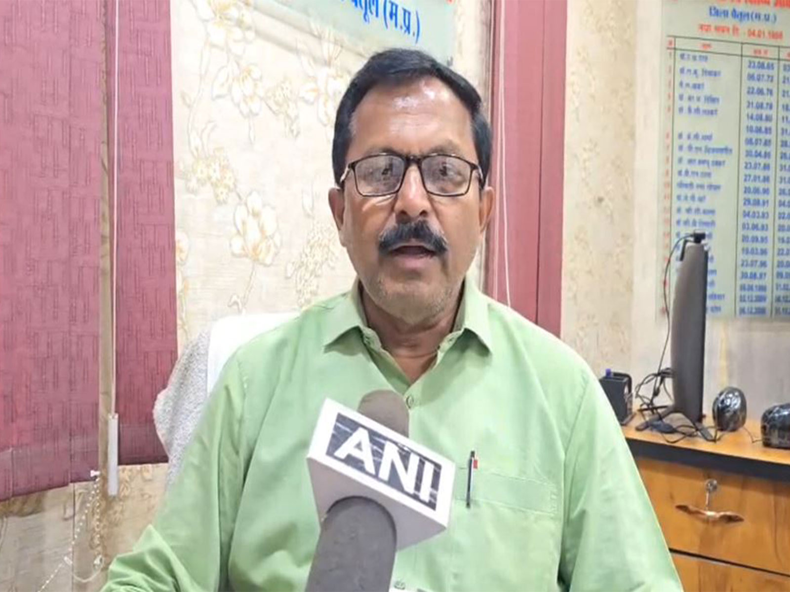 Chief Medical and Health Officer (CMHO), Betul, Dr Manoj Hurmade (Photo/ANI) 