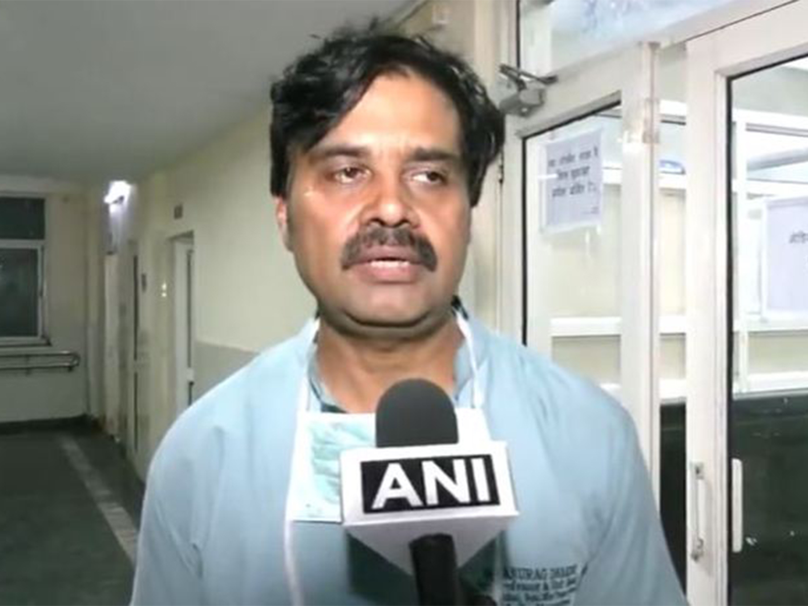 SMS Hospital Trauma centre In-charge Dr Anurag Dhakad (Photo/ANI)