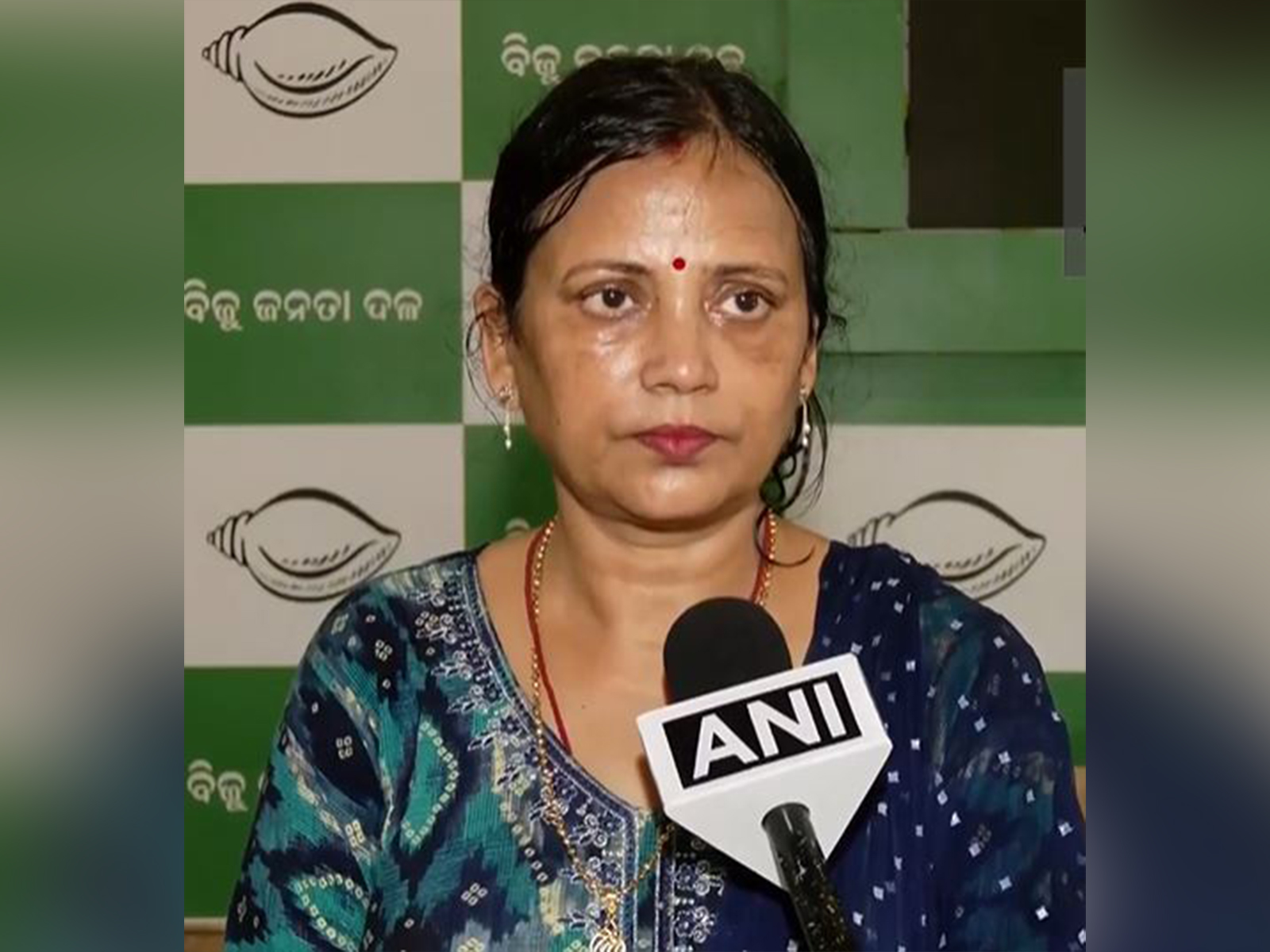 Biju Janata Dal (BJD) Rajya Sabha MP Sulata Deo (Photo/ANI)