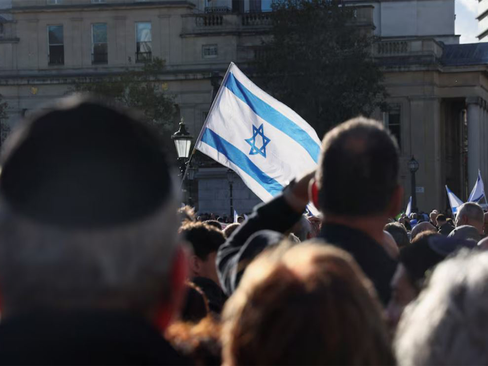 A pro-Israel protest in UK (File photo/Reuters)