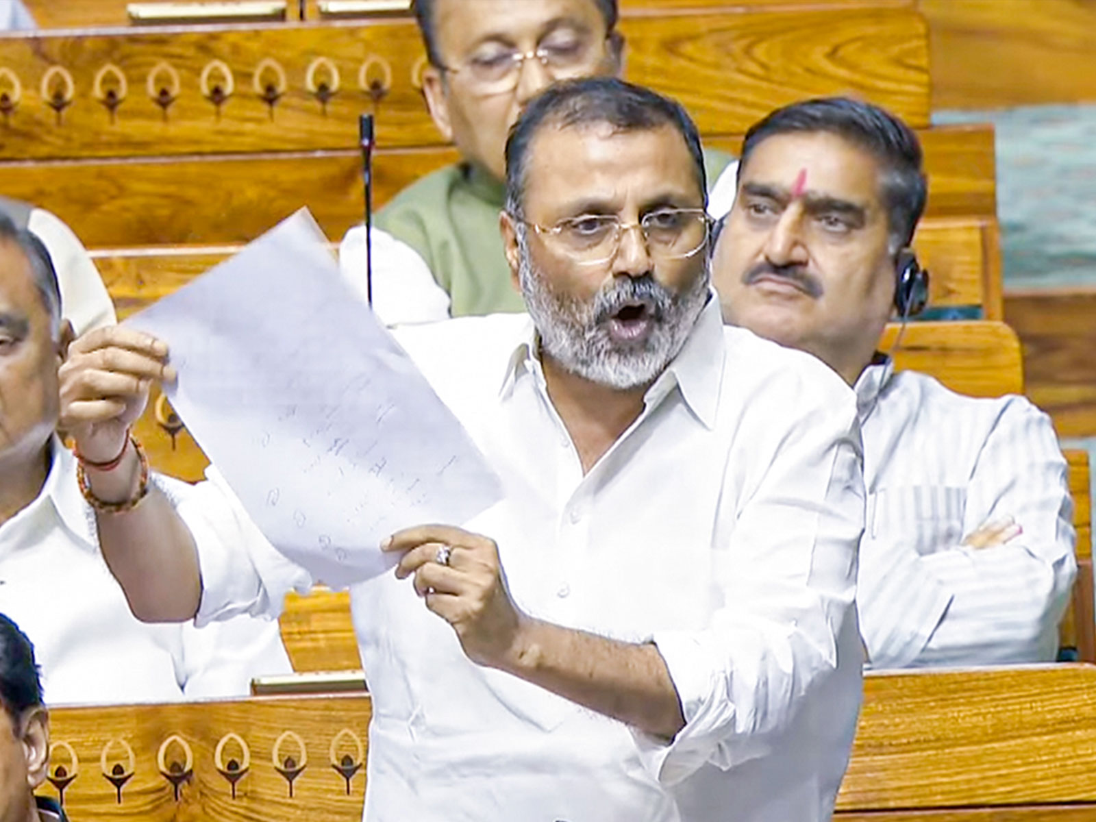 BJP MP Nishikant Dubey (Photo: ANI) 