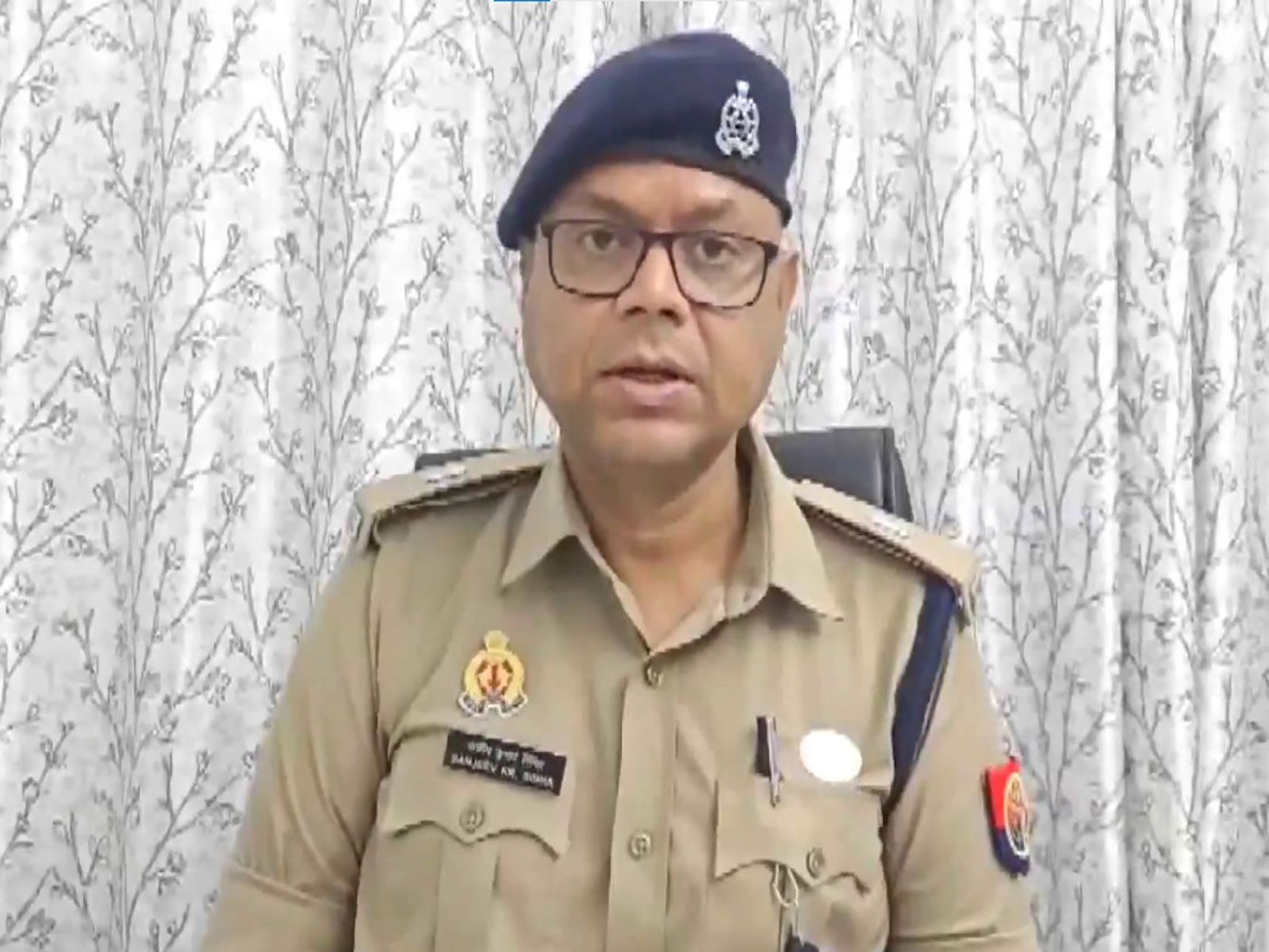 Raebareli Assistant Superintendent of Police Sanjeev Kumar Sinha (Photo: ANI) 