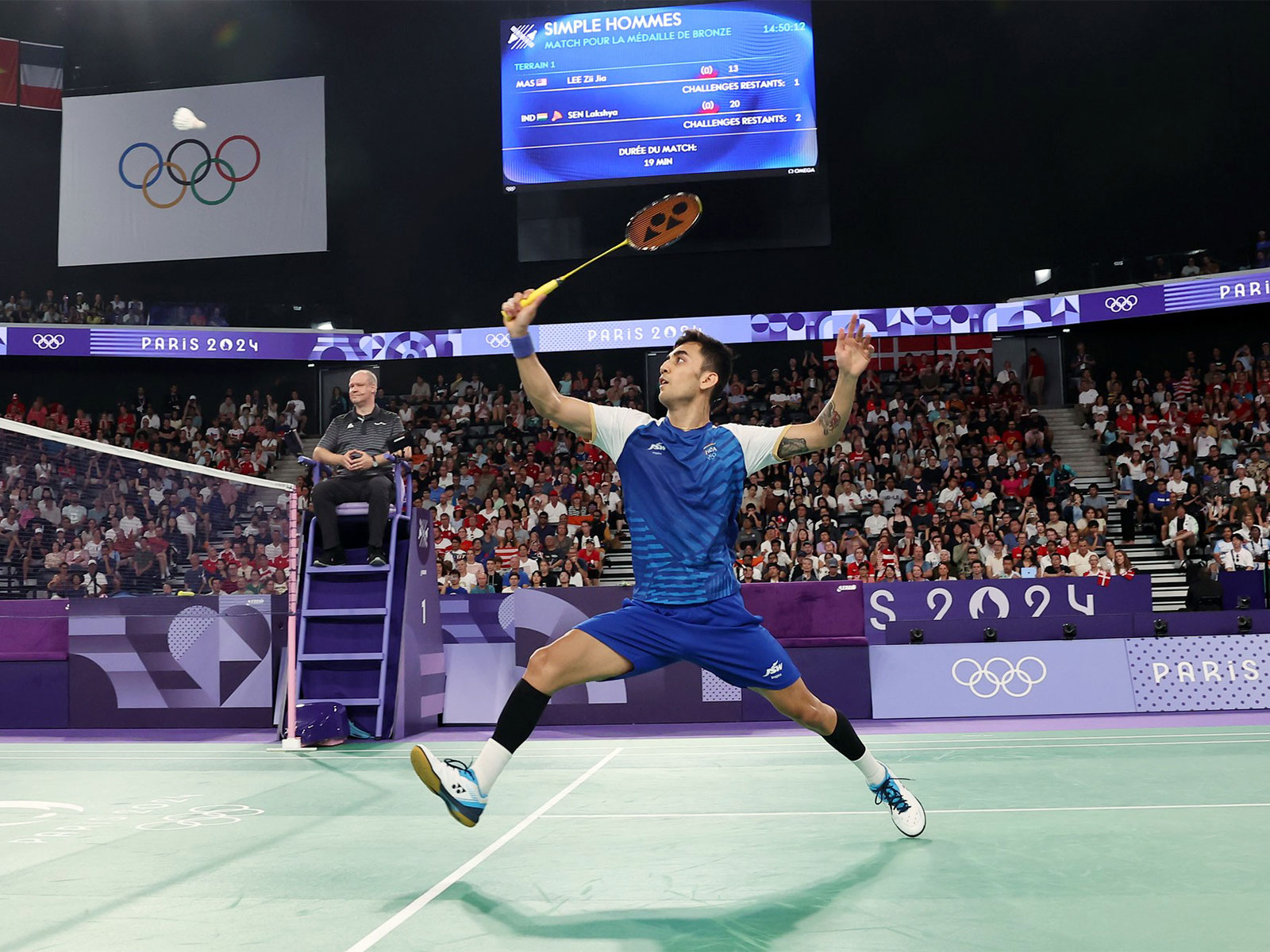 Lakshya Sen. (Photo: ANI)