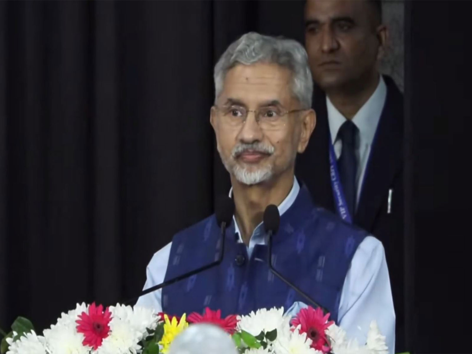 External Affairs Minister S Jaishankar speaks at the inaugural session of the Aravalli Summit 2025 at Jawaharlal Nehru University, highlighting India's rise in an "exceptionally turbulent era." (Photo: X/@DrSJaishankar)