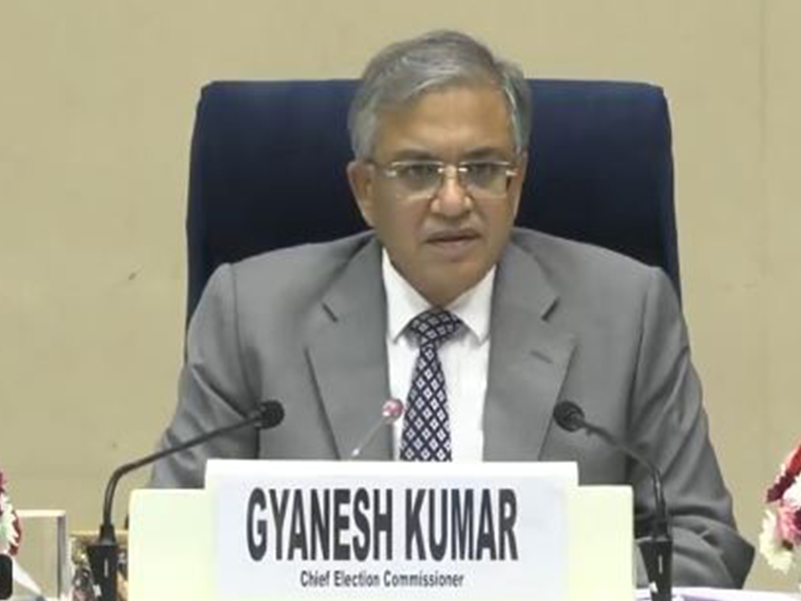 Chief Election Commissioner Gyanesh Kumar (Photo/ANI) 
