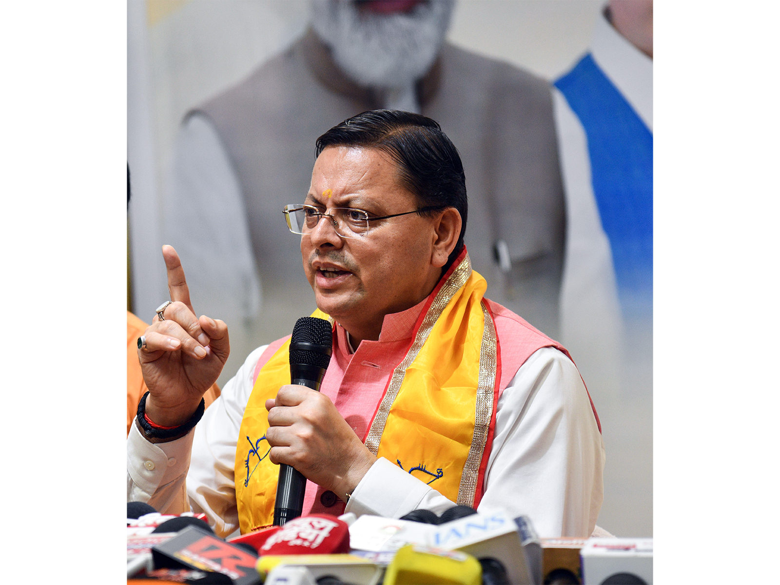 Uttarakhand Chief Minister Pushkar Singh Dhami. (Photo/ANI)