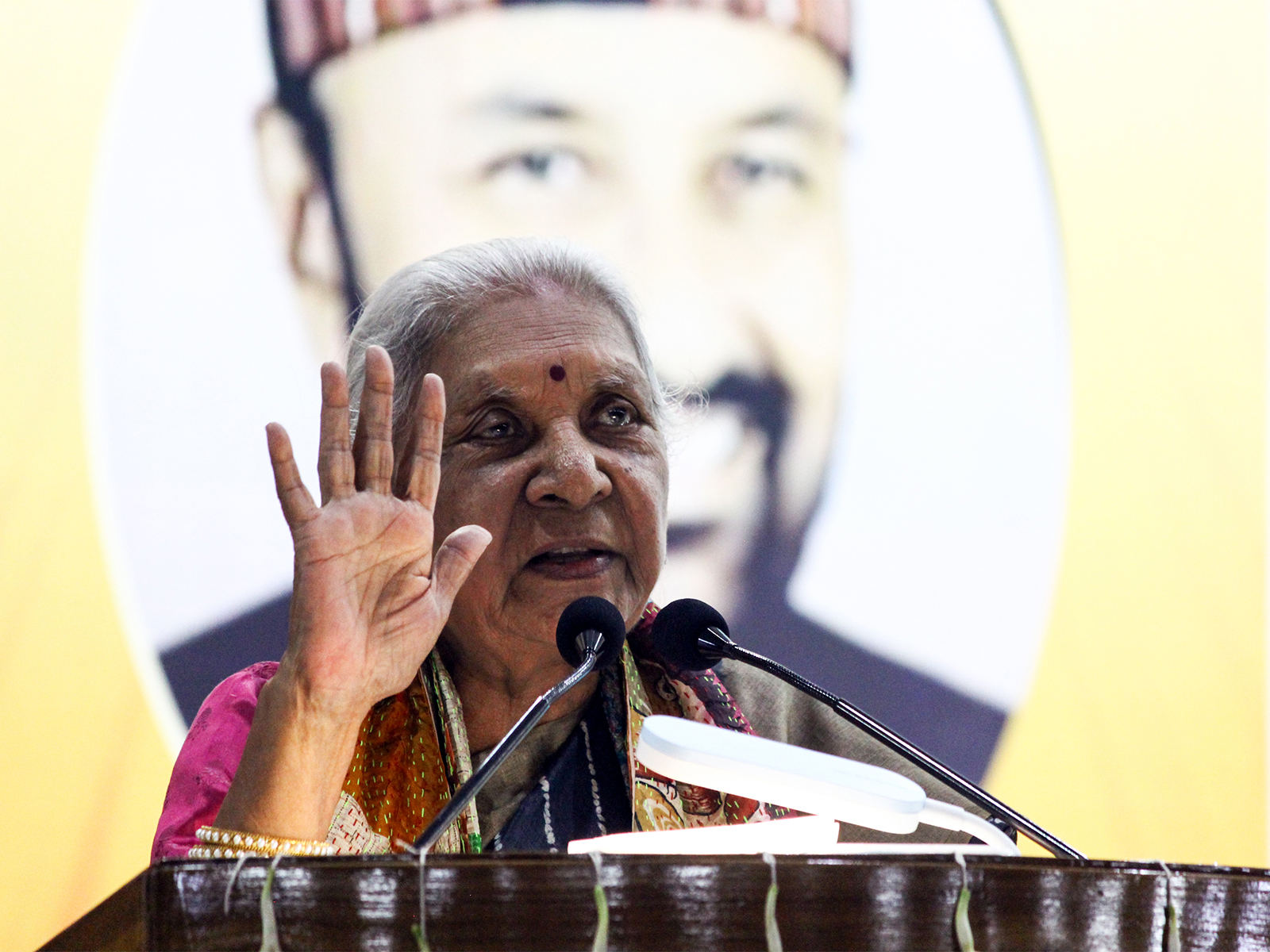  Uttar Pradesh Governor Anandiben Patel  (File Photo/ANI)