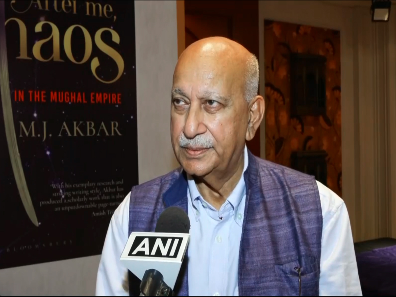 Former MoS for External Affairs MJ Akbar (Photo/ANI)