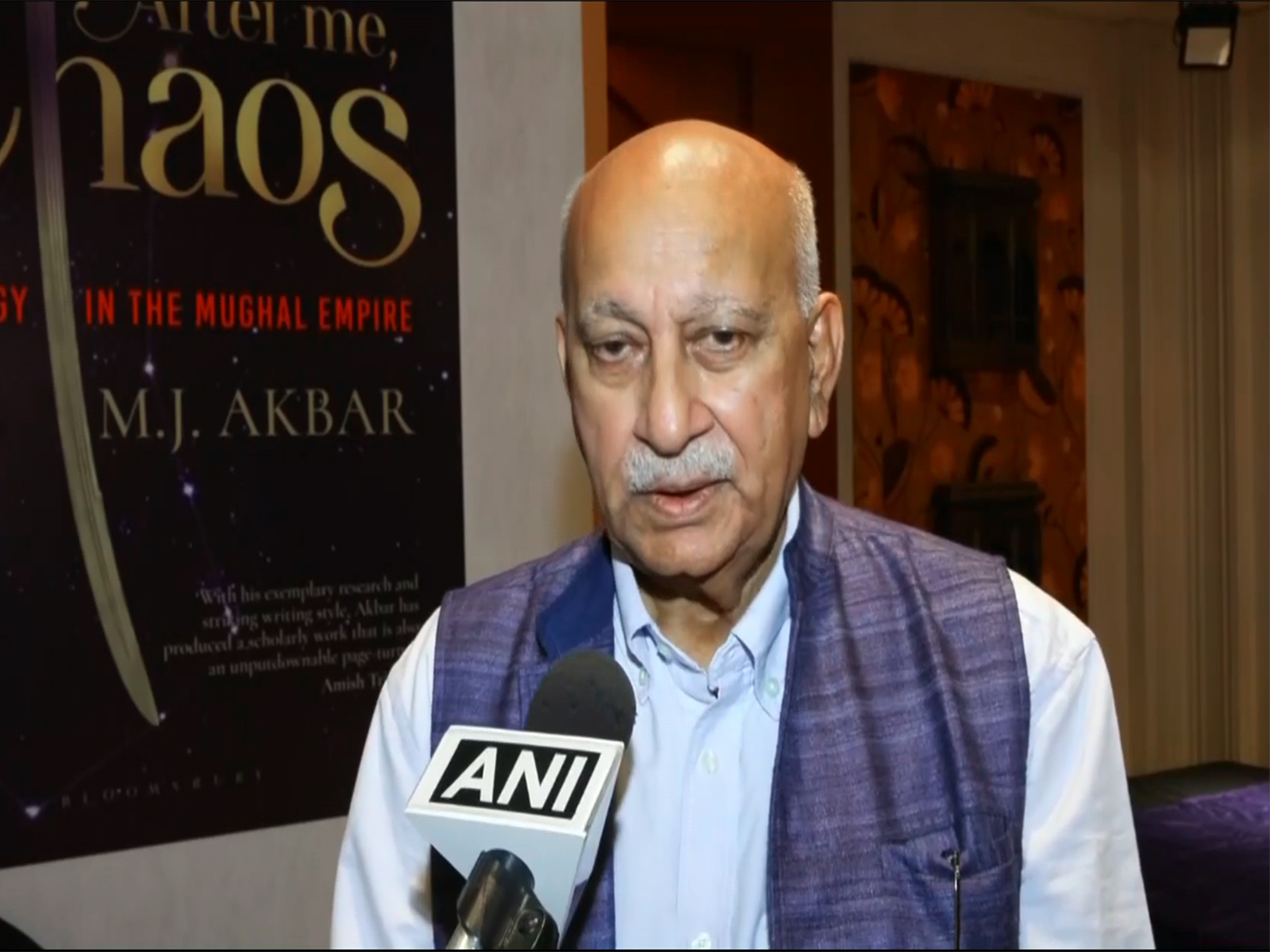 Former Minister of State for External Affairs MJ Akbar (Photo/ANI)