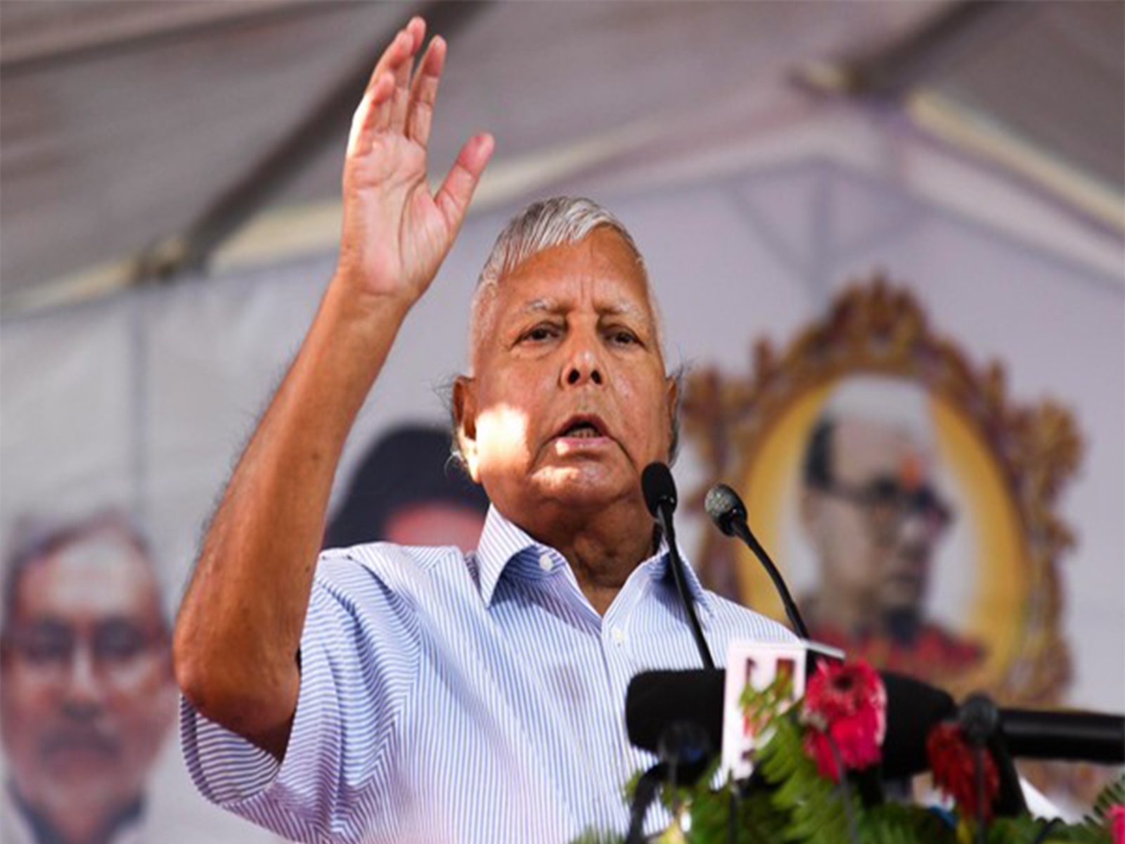 Rashtriya Janata Dal (RJD) Chief Lalu Prasad Yadav (File Photo/ANI)