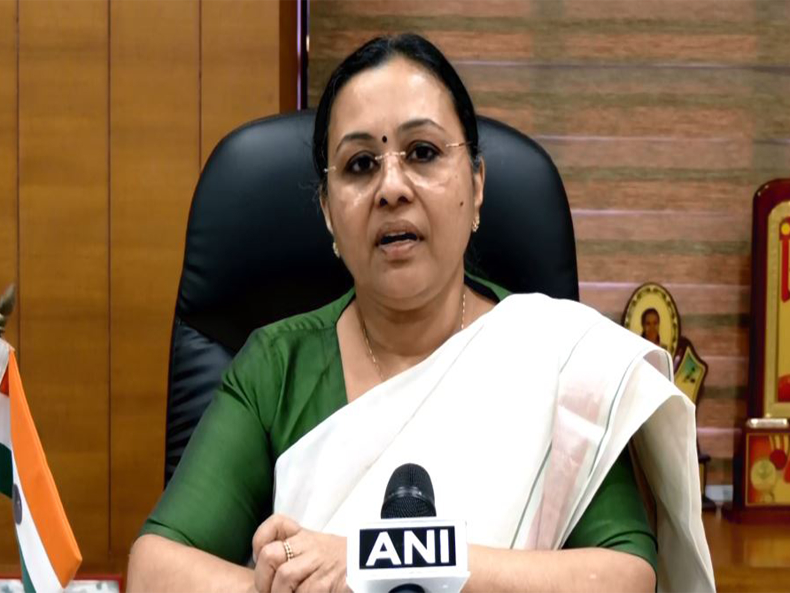 Kerala Health Minister Veena George (Photo/ANI)