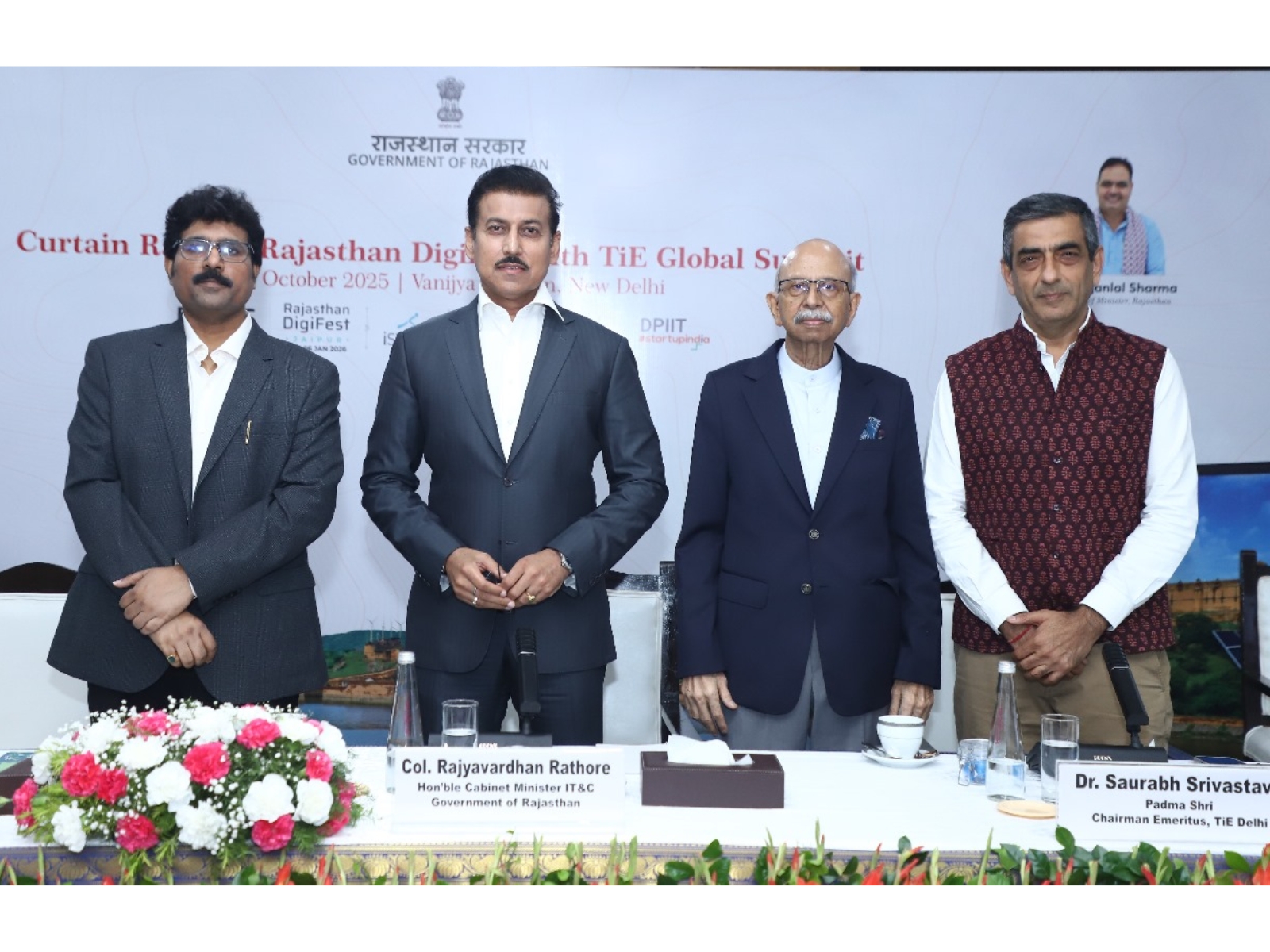 Rajasthan to welcome global entrepreneurs, investors, and innovators for the landmark edition from 4-6 January 2026.