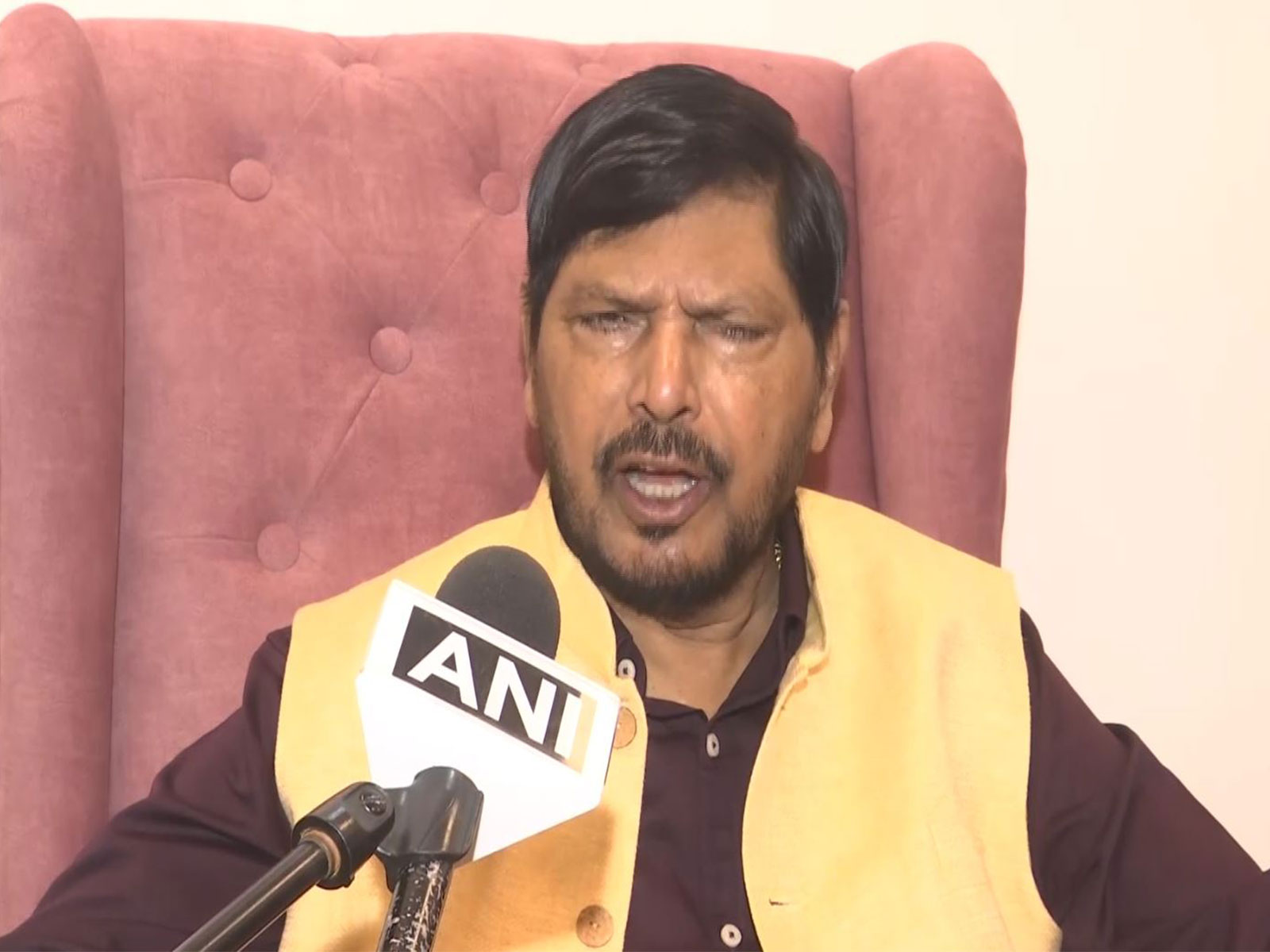 Union Minister Ramdas Athawale (Photo/ANI)