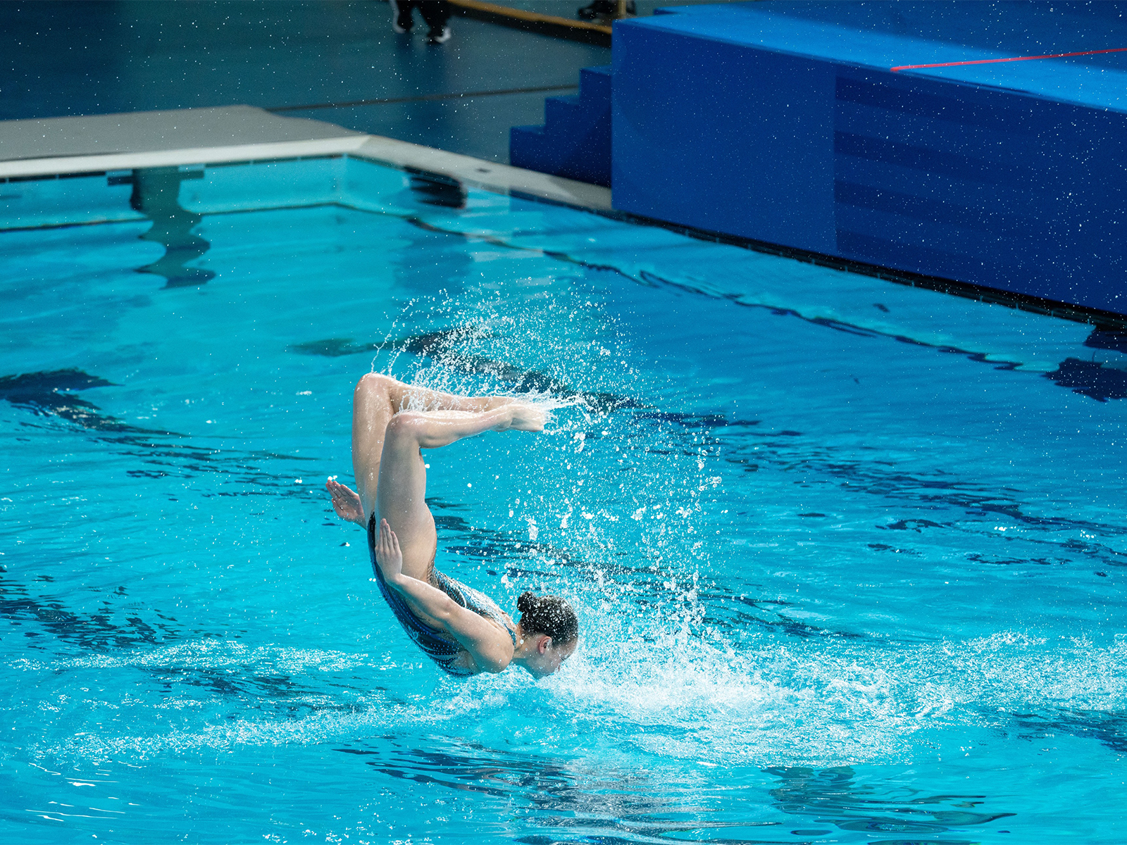 Player in action during the tournament (Photo: SFI) 