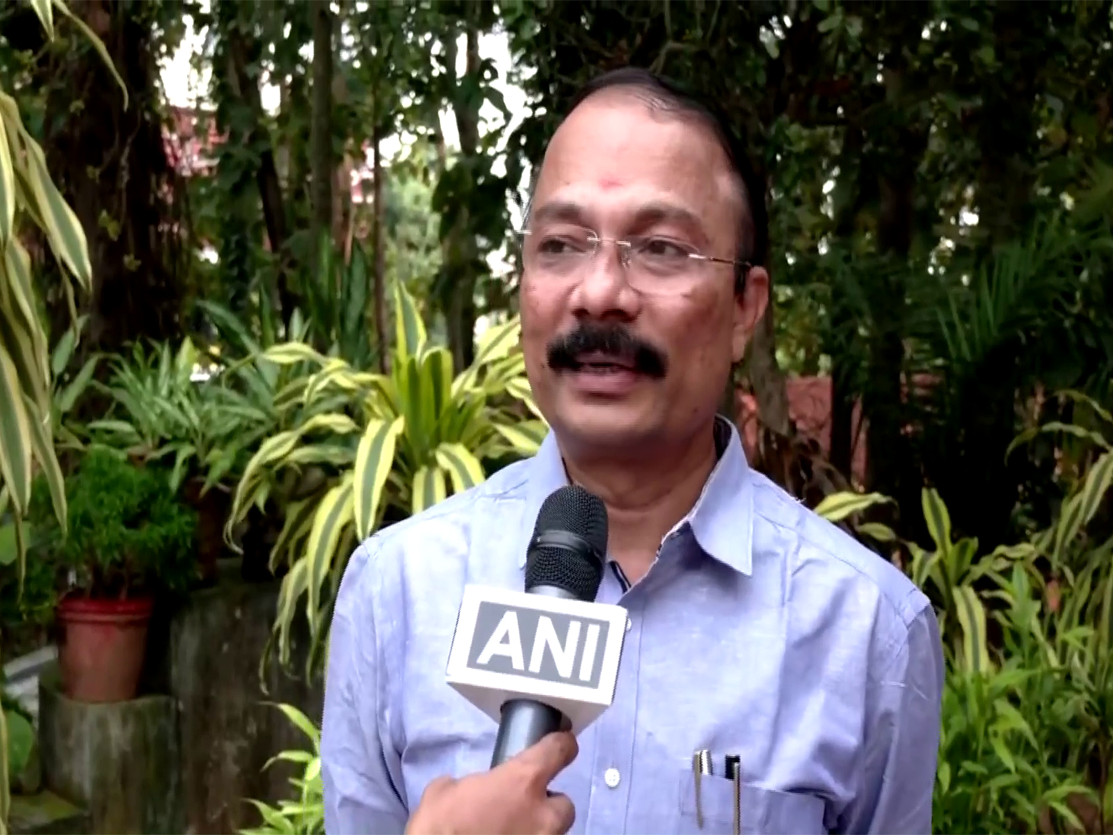 P.S Prashanth, President, Travancore Devaswom Board (Photo/ANI)