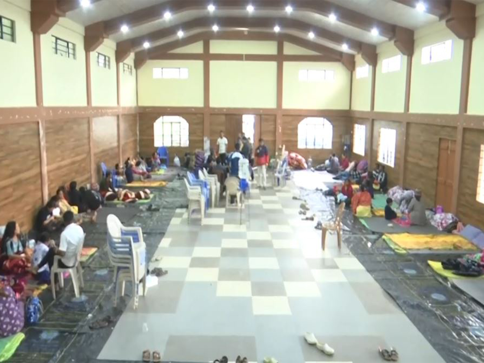 Visual of relief camp (Photo/ANI)