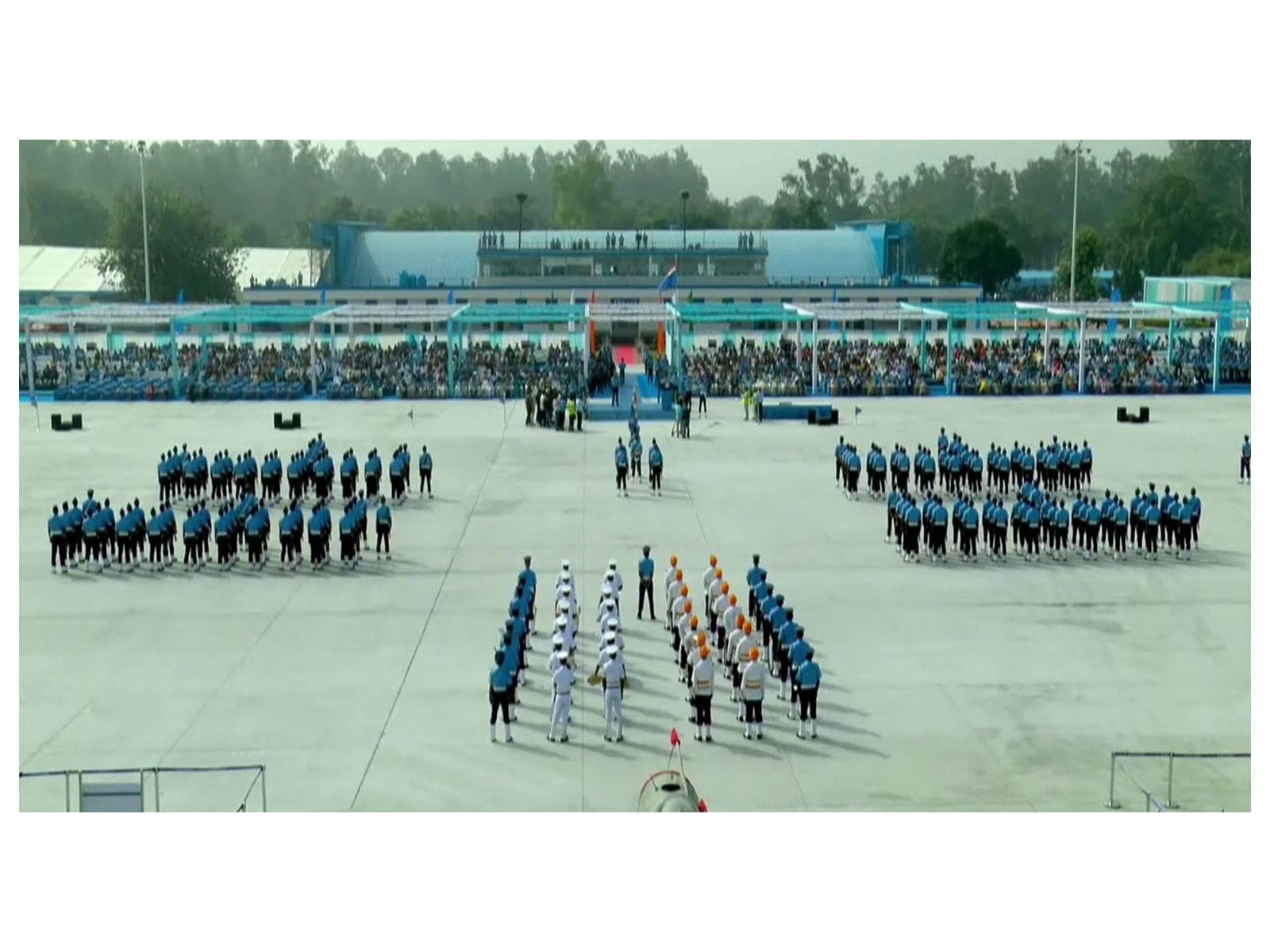 India's air prowess on display at Hindon base (Photo/ANI/Indian Air Force)