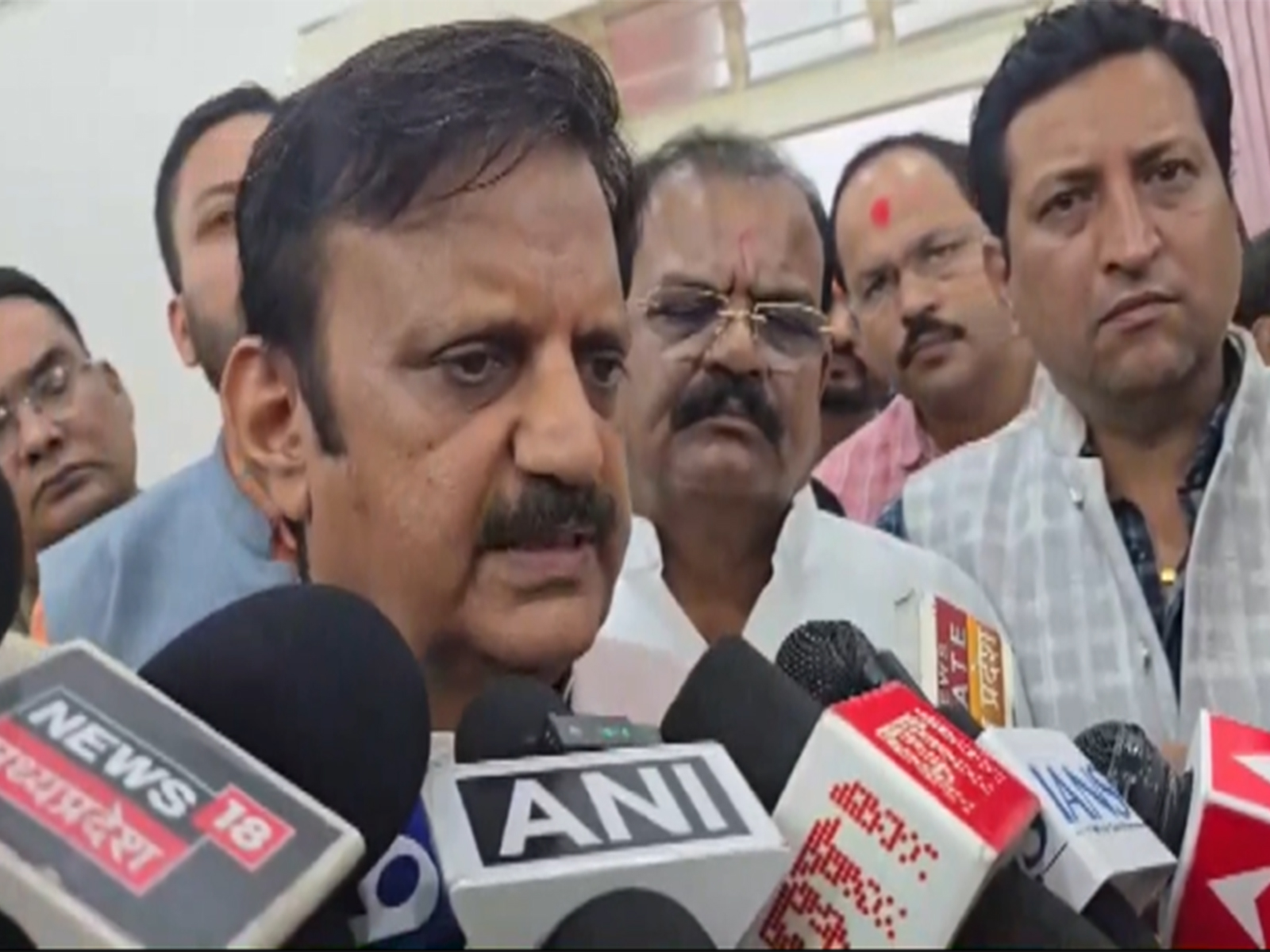 MP Deputy Chief Minister and Health Minister Rajendra Shukla (Photo/ANI)
