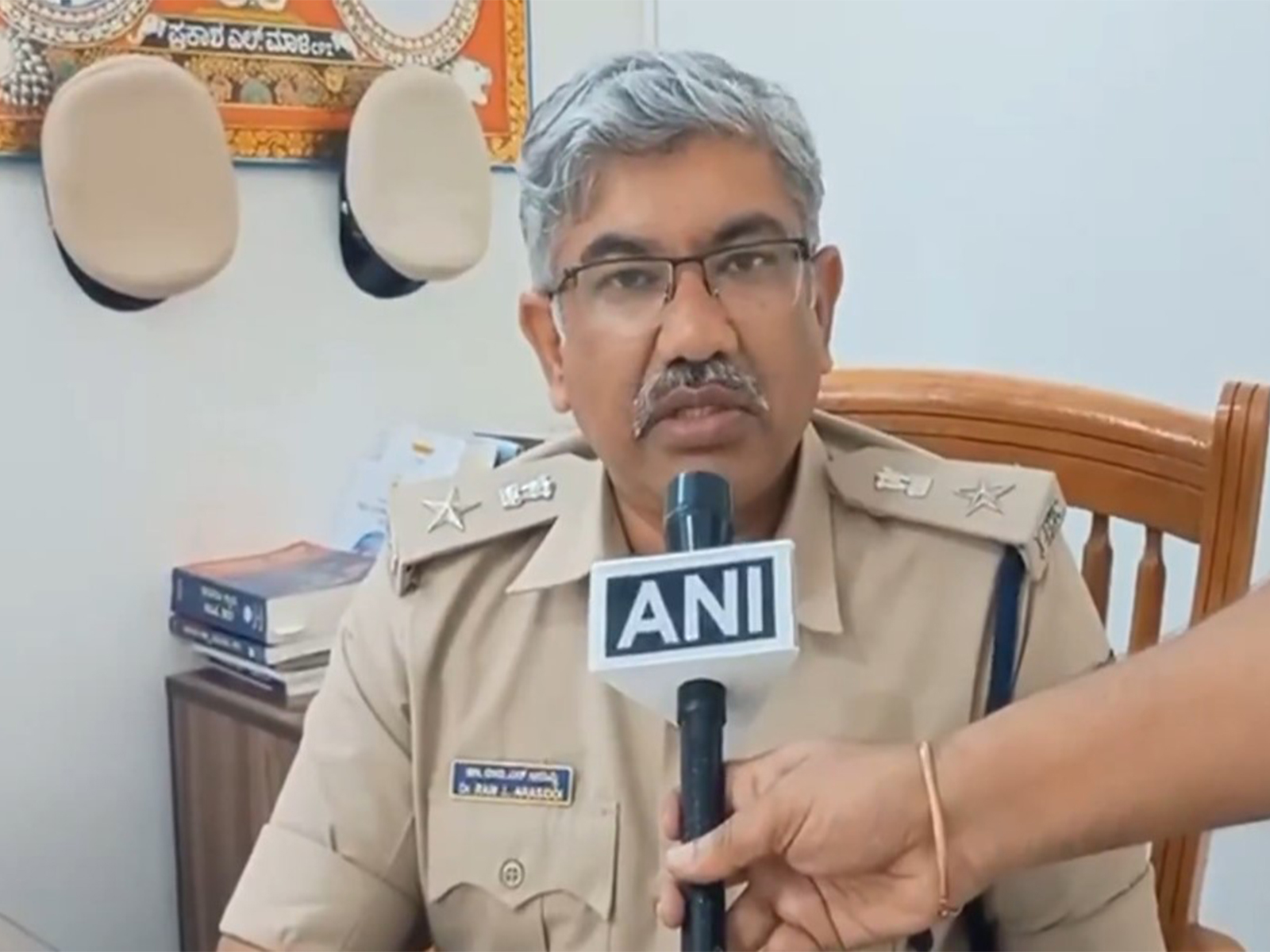 Superintendent of Police (Koppal) Ram L Arasiddi (Photo/ANI)