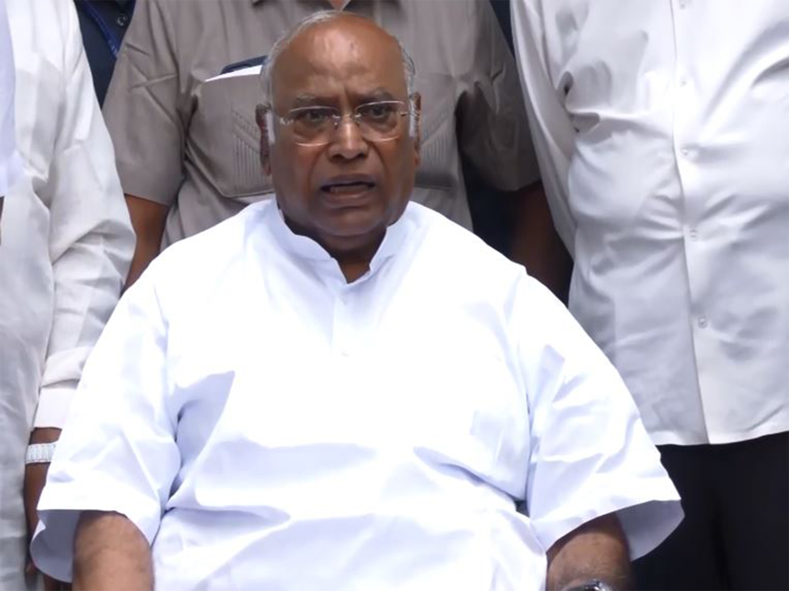 Mallikarjun Kharge (Photo/ANI)