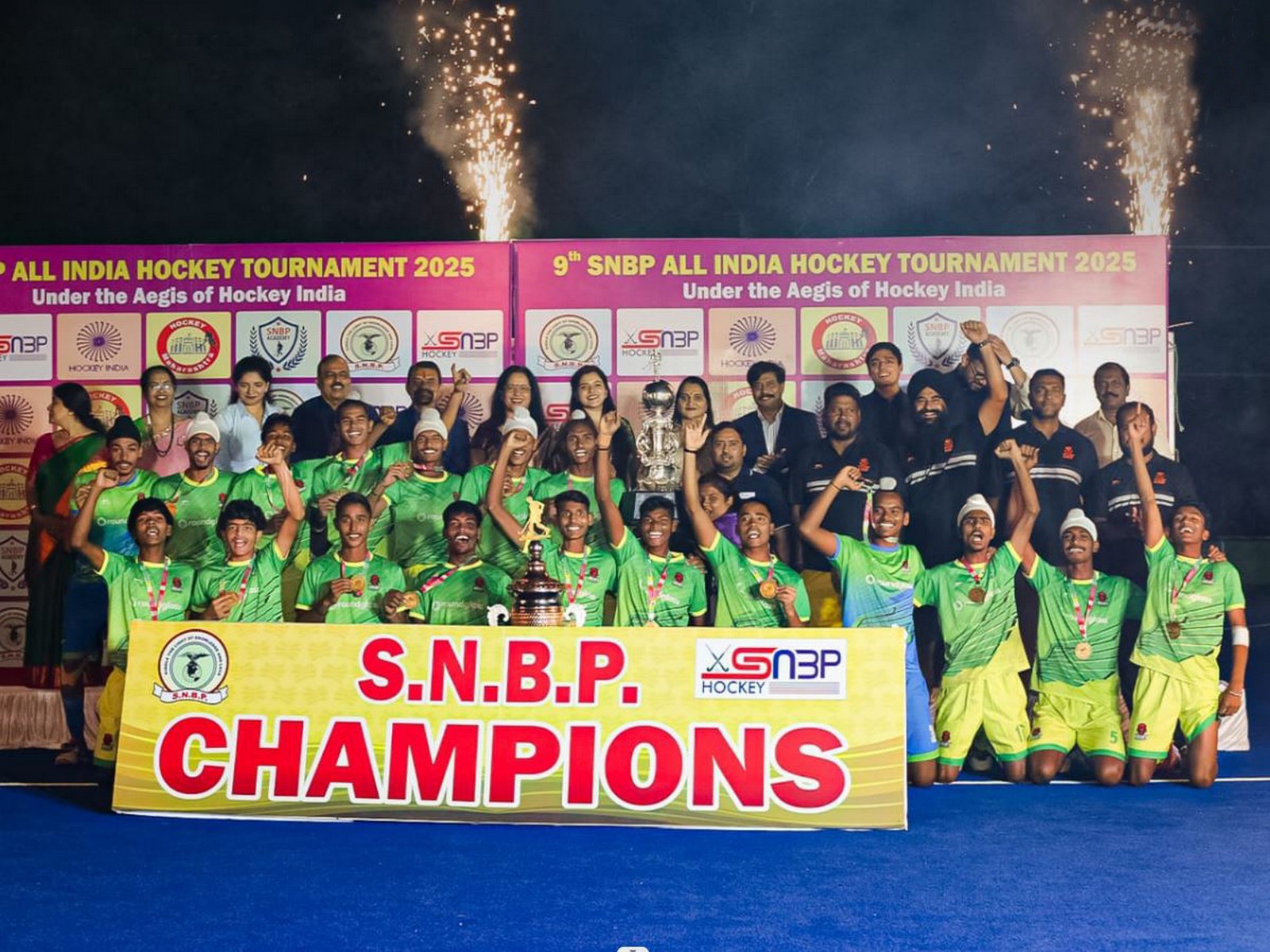Winnes of SNBP All India Hockey Tournament Under 16 Boys (Photo: RGHA)