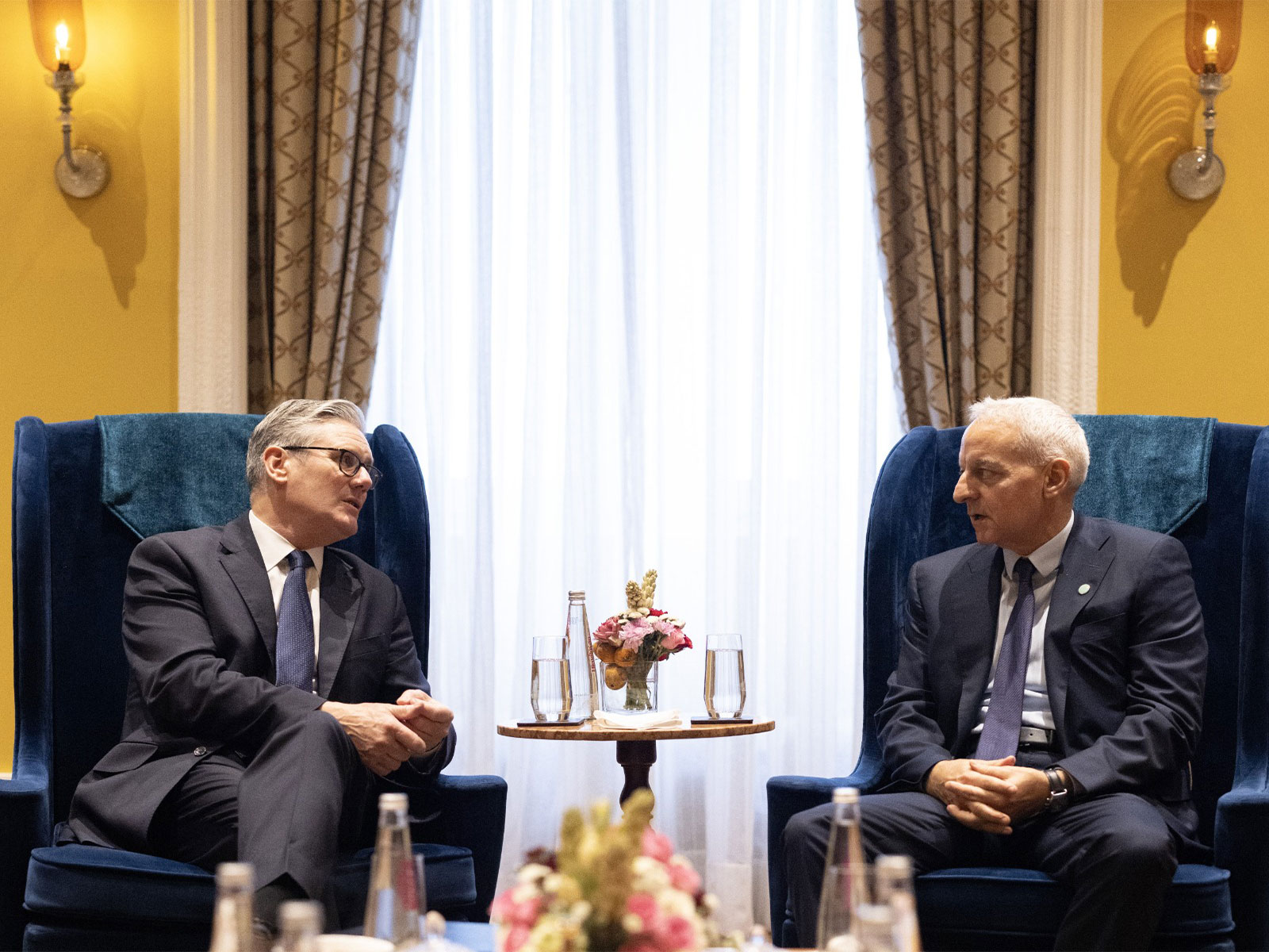UK PM Keir Starmer with Rolls-Royce CEO Tufan Erginbilgic (Photo/Rolls-Royce)