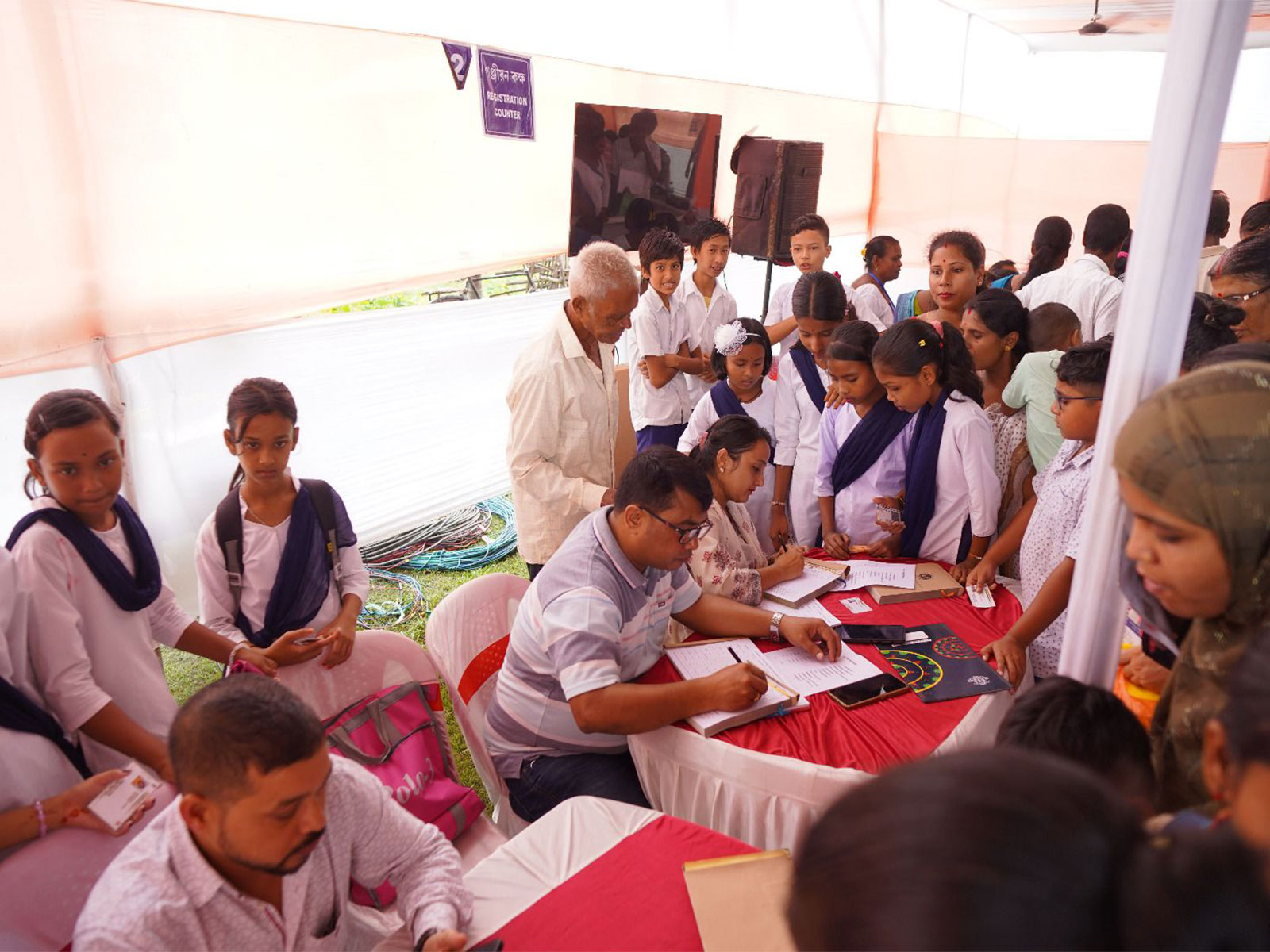 Mega Health Camp in Rangia town of Kamrup (Photo/SDIPRO Rangia) 
