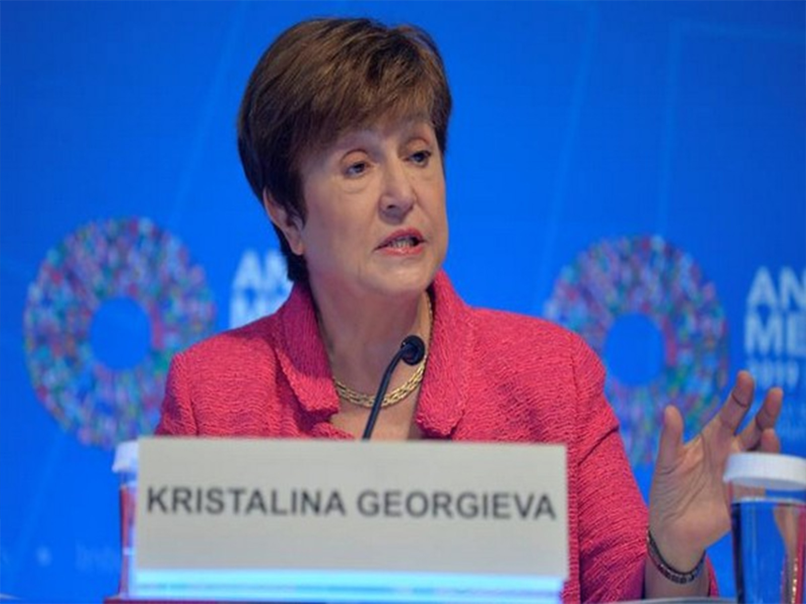 International Monetary Fund (IMF) Managing Director Kristalina Georgieva (File Photo/ANI)