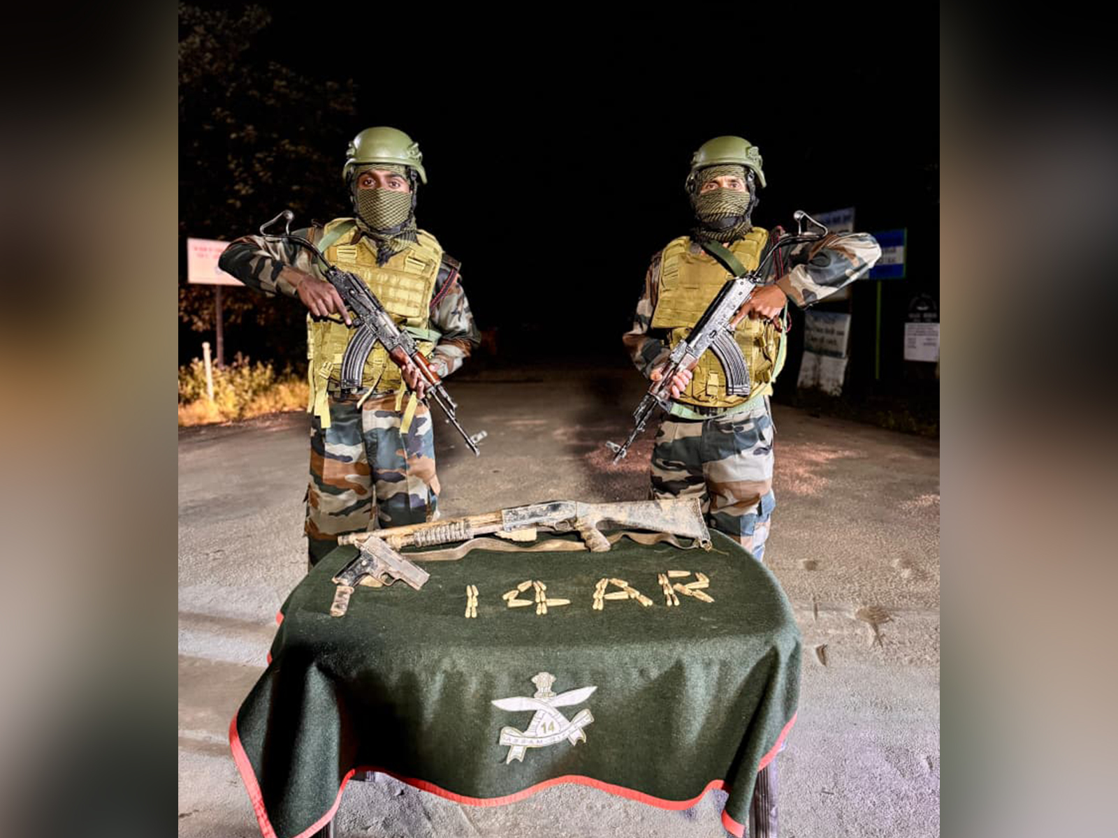 Assam Rifles recover weapons, ammunition in Saikumphai (Photo/Assam Rifles)