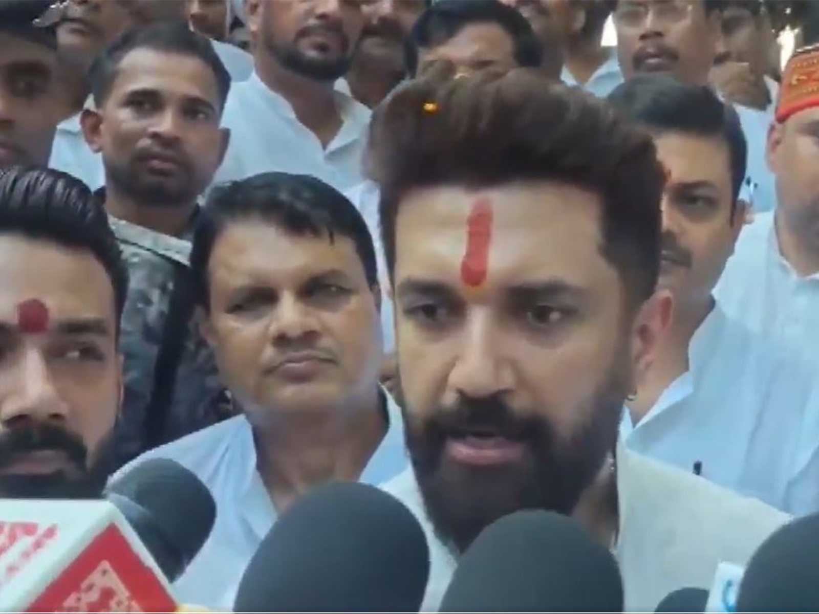 Union Minister Chirag Paswan (Photo/ANI) 