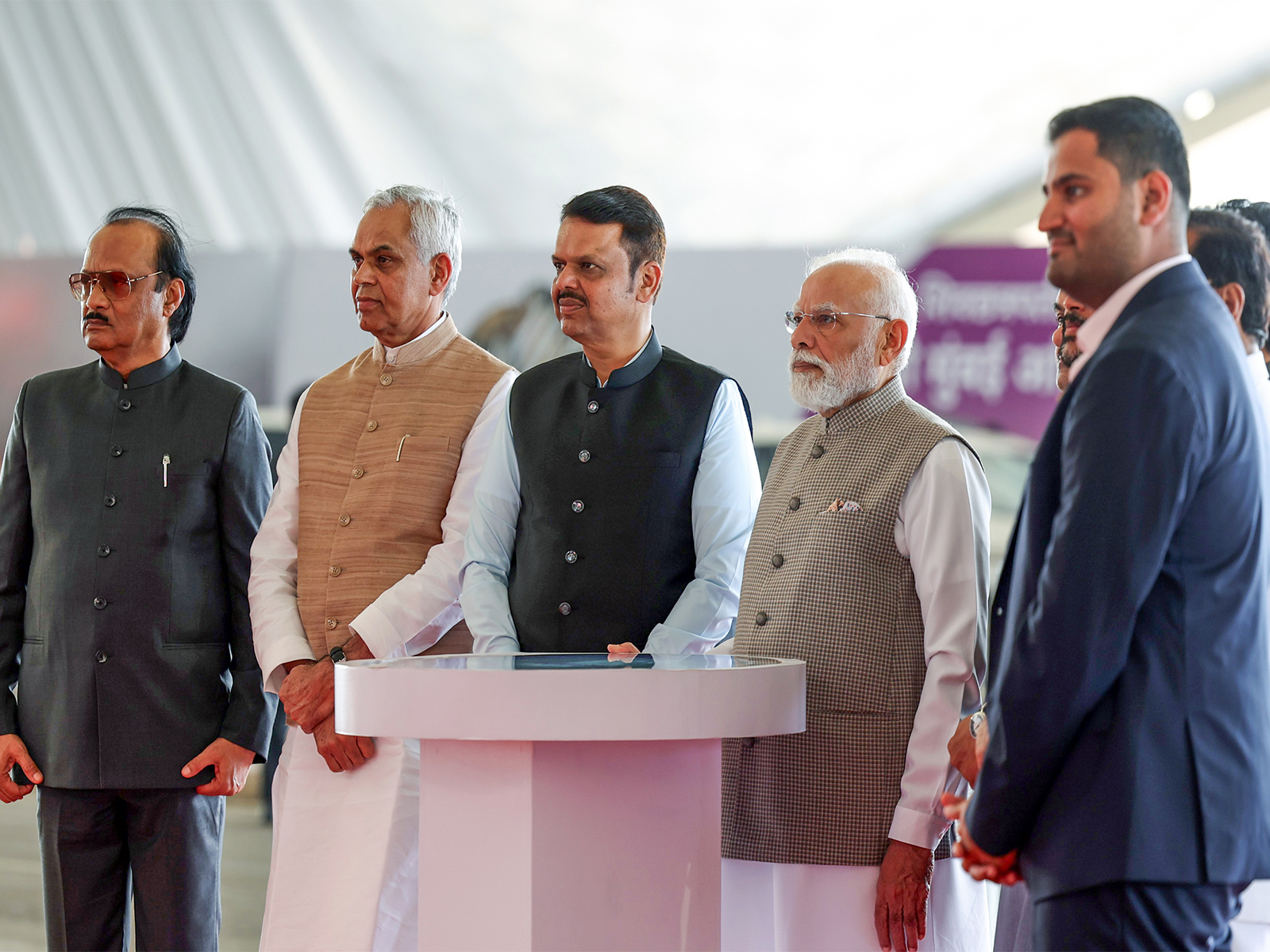 PM Modi inaugurated Navi Mumbai International Airport (Photo/ANI)